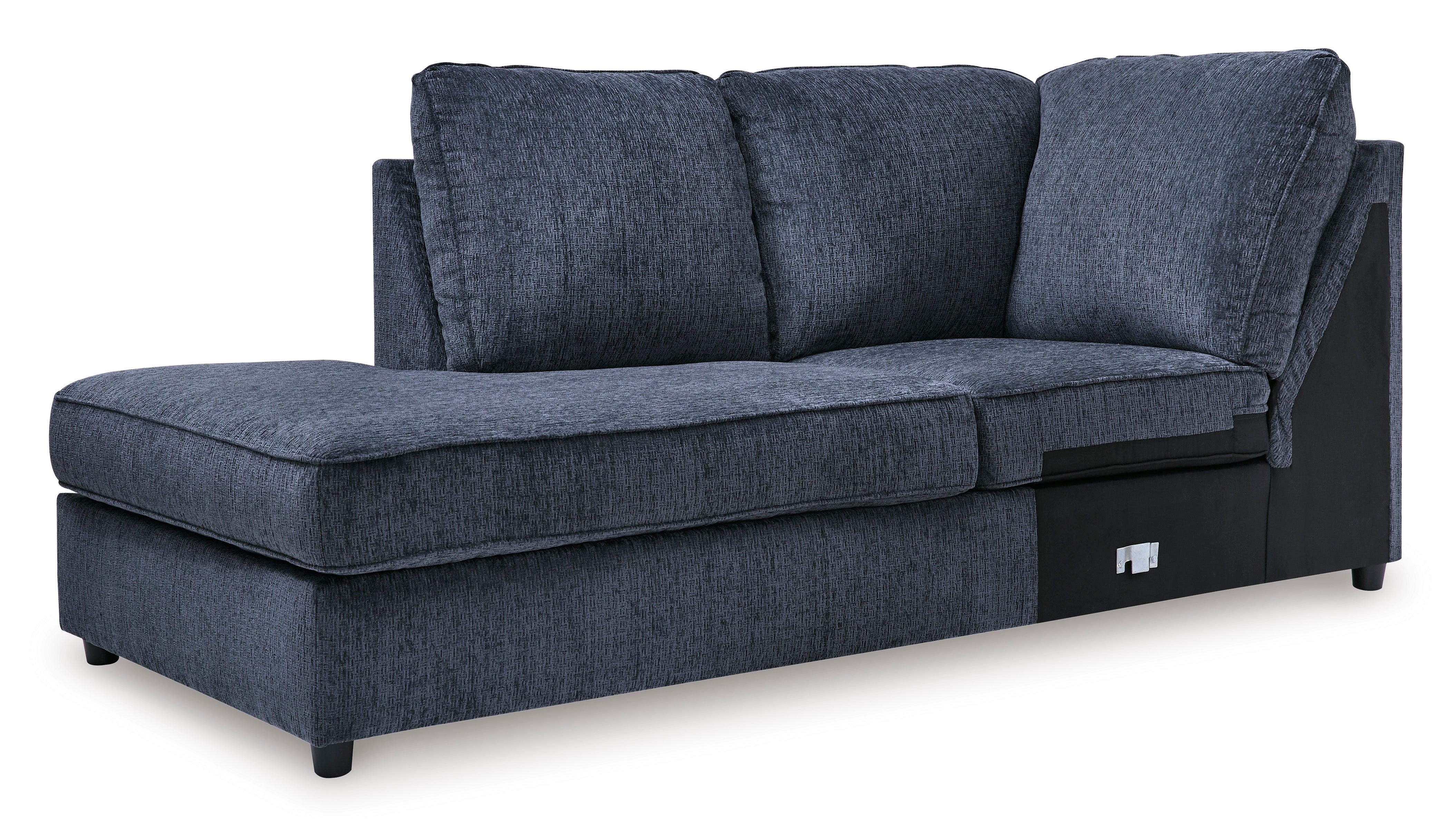 Albar Place Cobalt 2-Piece Left Arm Facing Chaise Sectional - Image 6