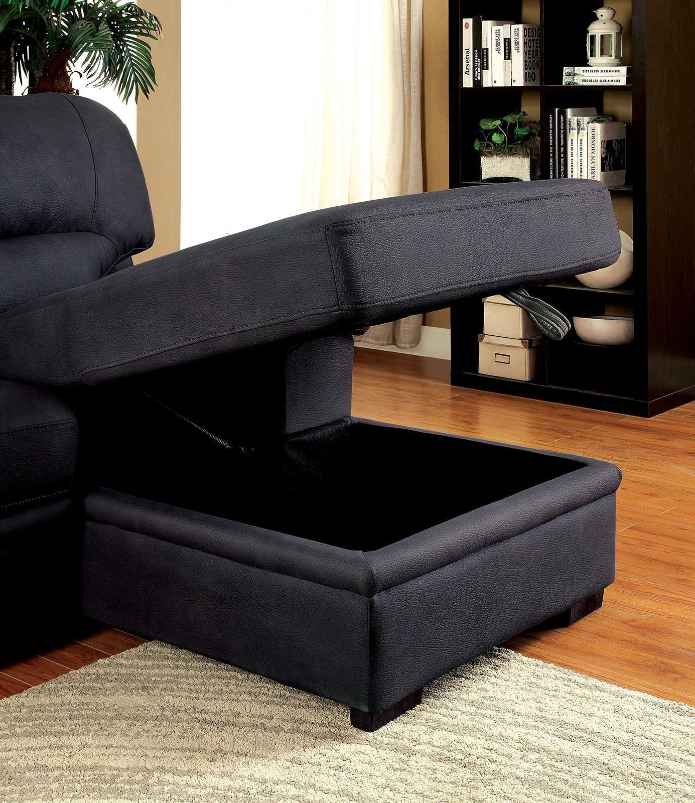 Alcester Graphite Sectional Sleeper - Image 3