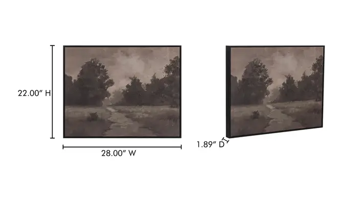 Alder Framed Painting - Image 6