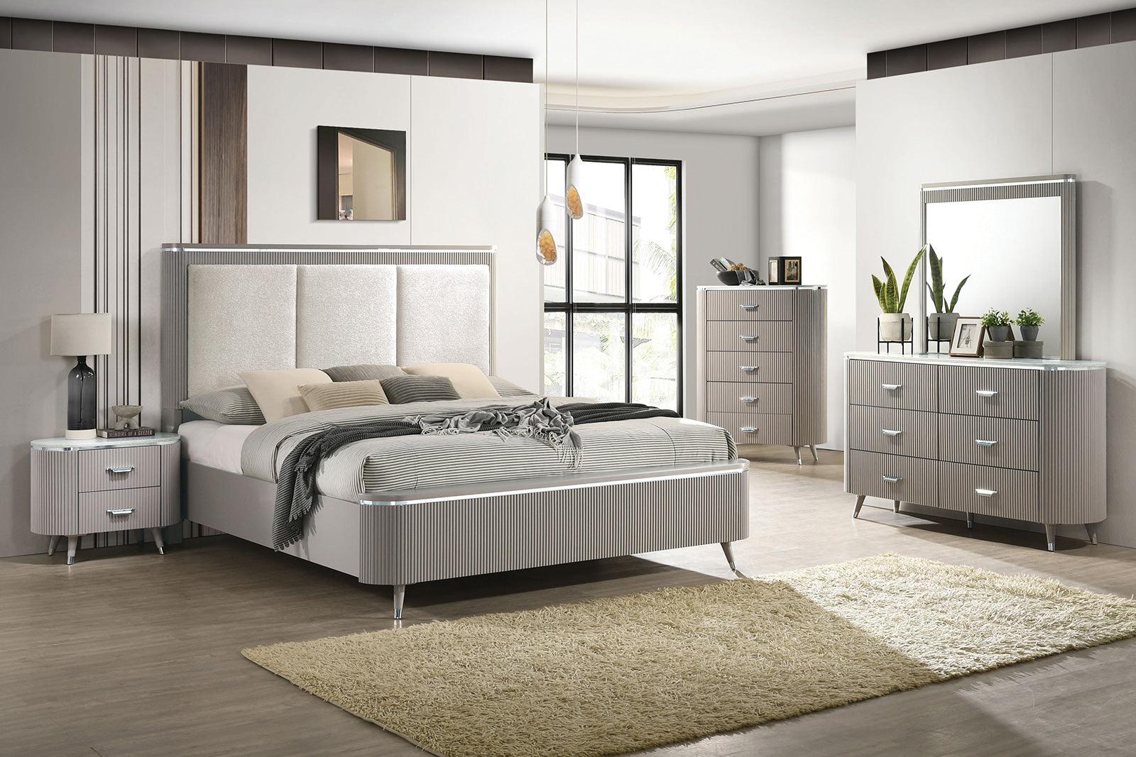 Aldridge Light Gray Dresser - Image 3
