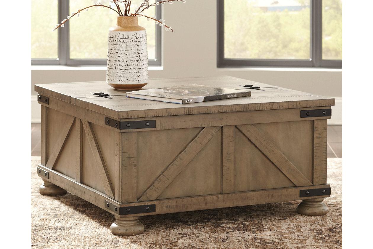 Aldwin Gray Coffee Table and 2 End Tables - Image 2