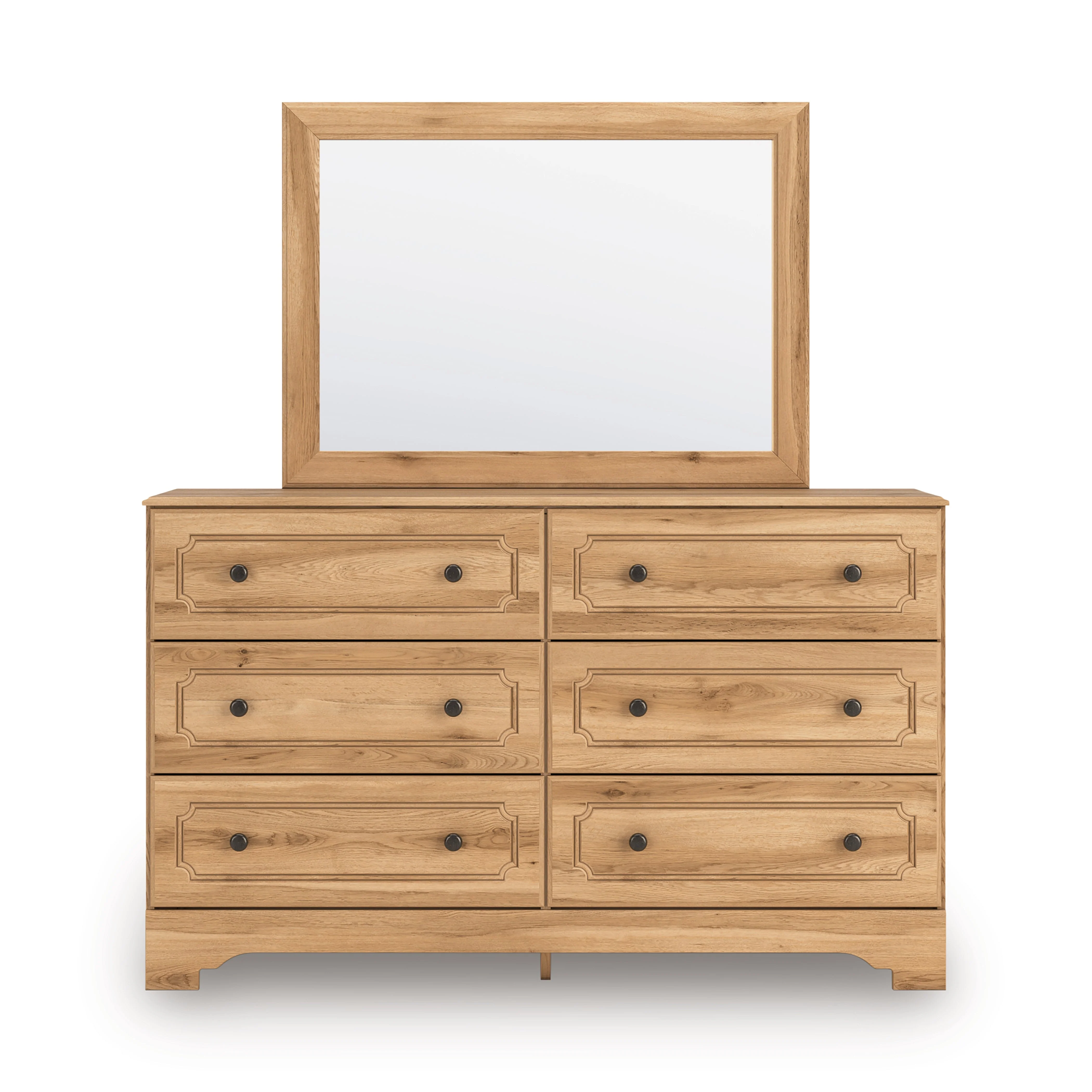 Aleaport Warm Brown Dresser and Mirror - Image 6
