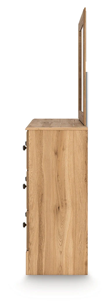 Aleaport Warm Brown Dresser and Mirror - Image 7