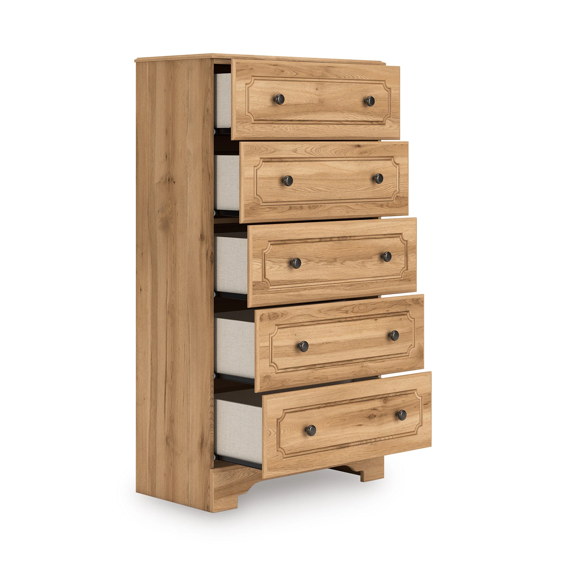 Aleaport Warm Brown Panel Bedroom Set - Image 22