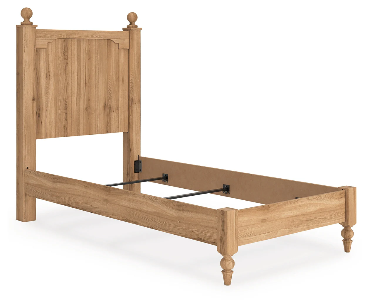 Aleaport Warm Brown Twin Panel Bed - Image 2