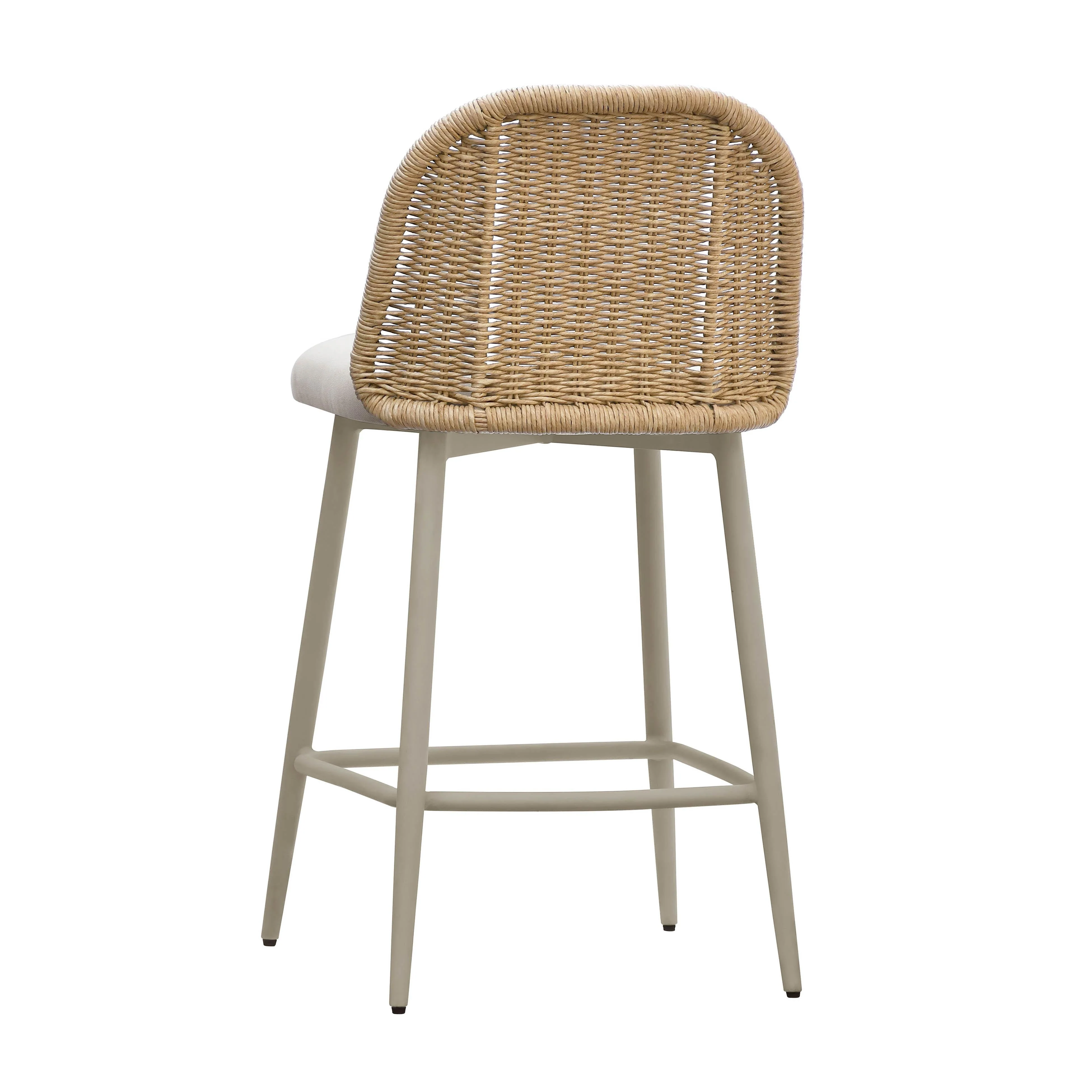 Alexa Performance Fabric Outdoor Stool - Image 4