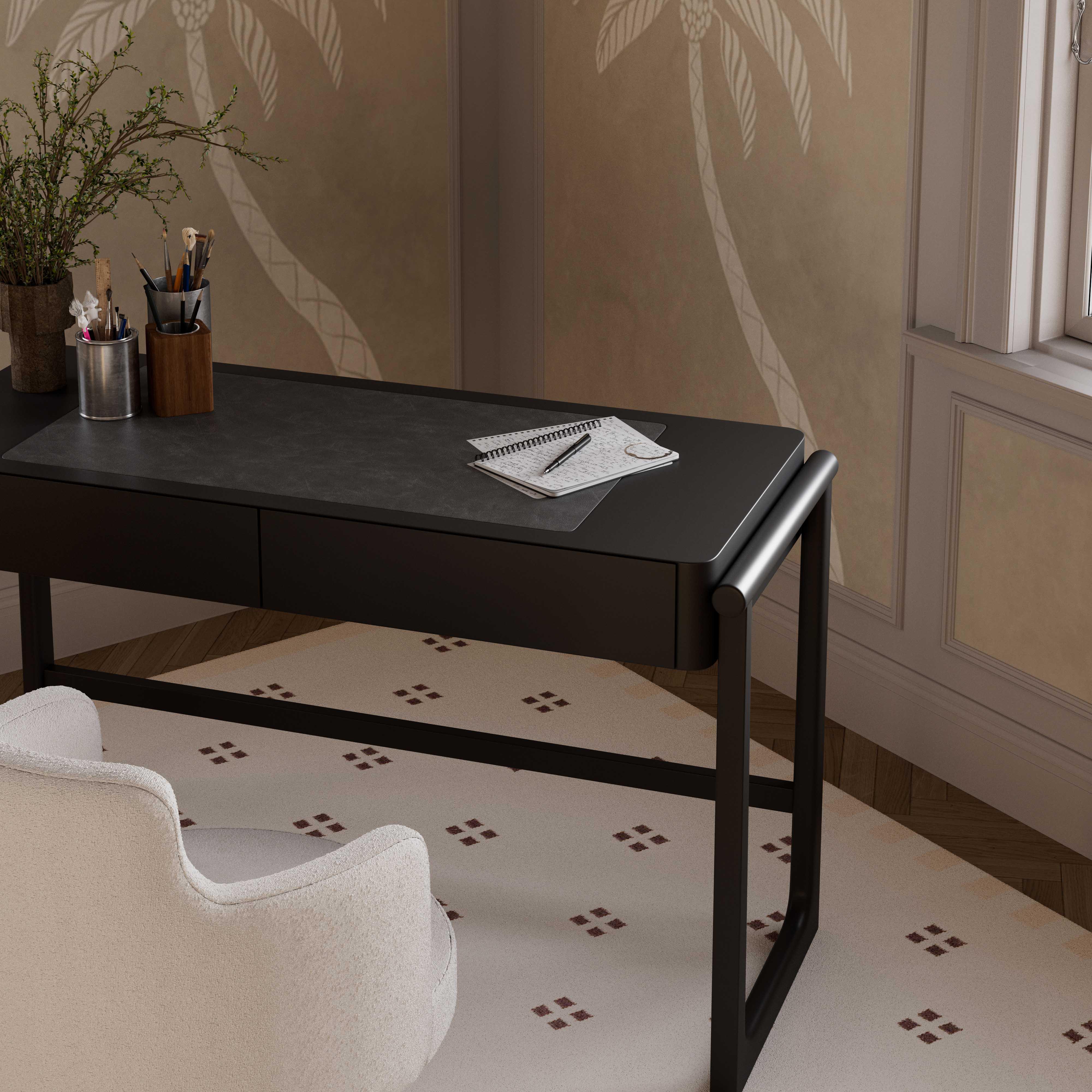 Alfalfa 2-Drawer Desk - Image 12