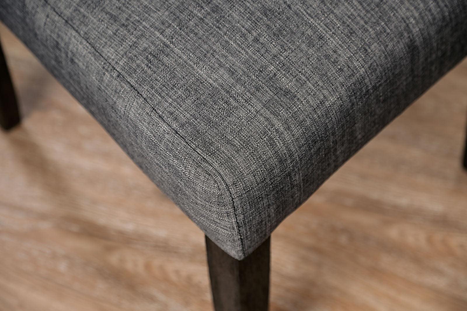 Alfred Antique Black/Gray Side Chair (2/Ctn) - Image 4