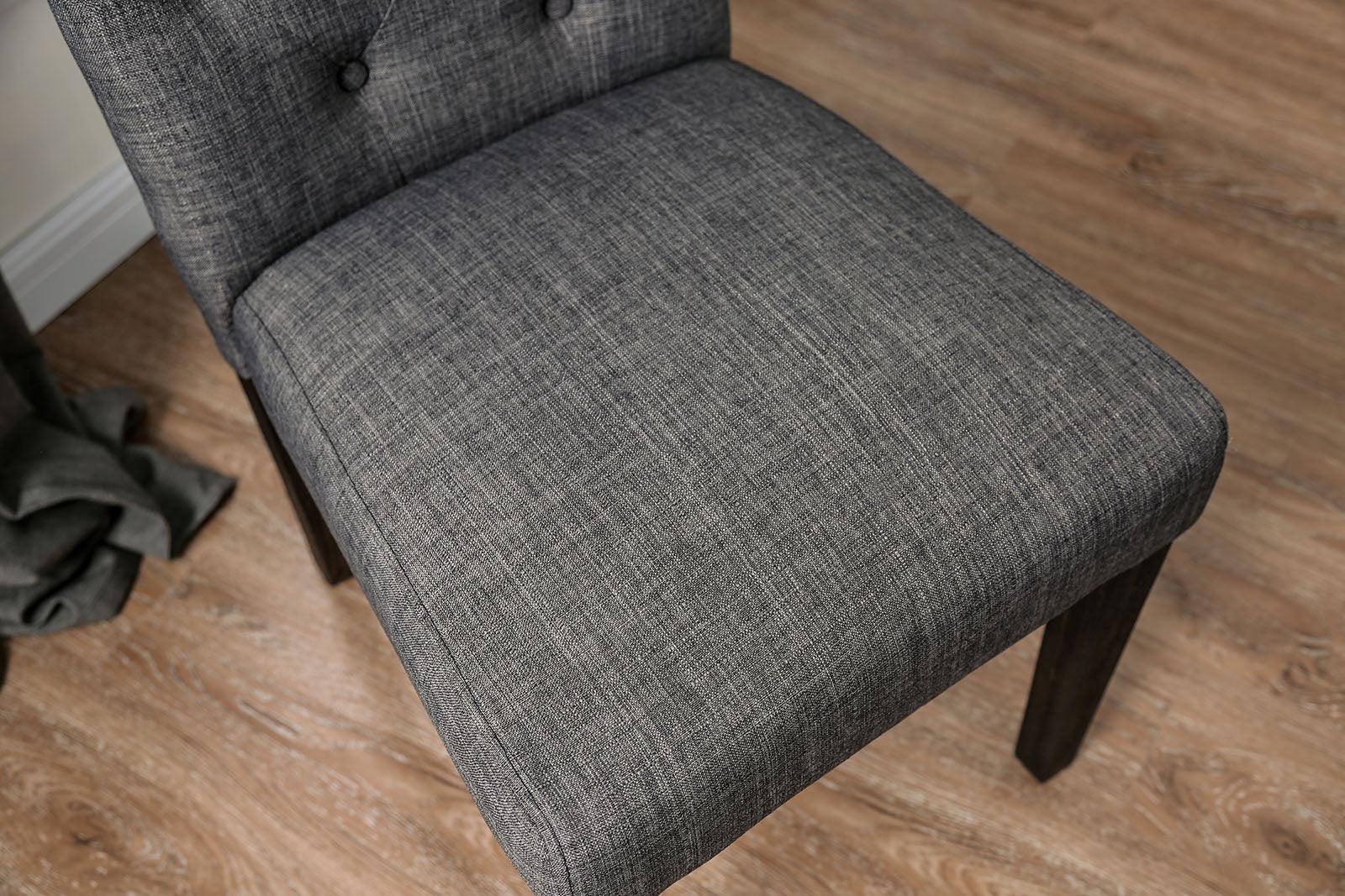 Alfred Antique Black/Gray Side Chair (2/Ctn) - Image 5