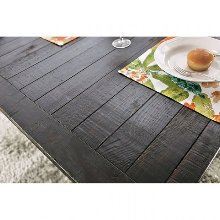 Alfred Antique Black/Rustic 6-Piece Dining Room Set - Image 3