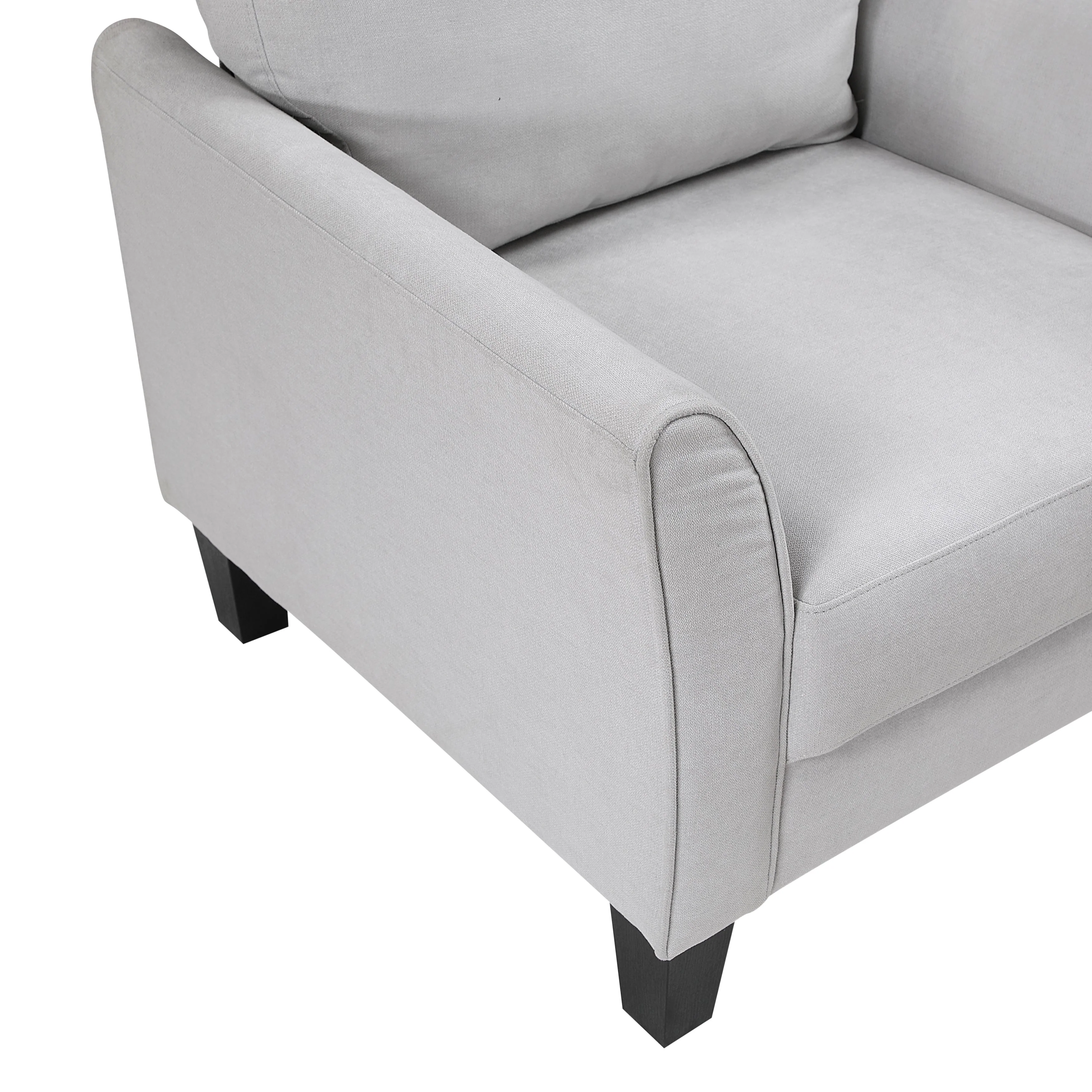 Aliana Gray Sofa - Image 8