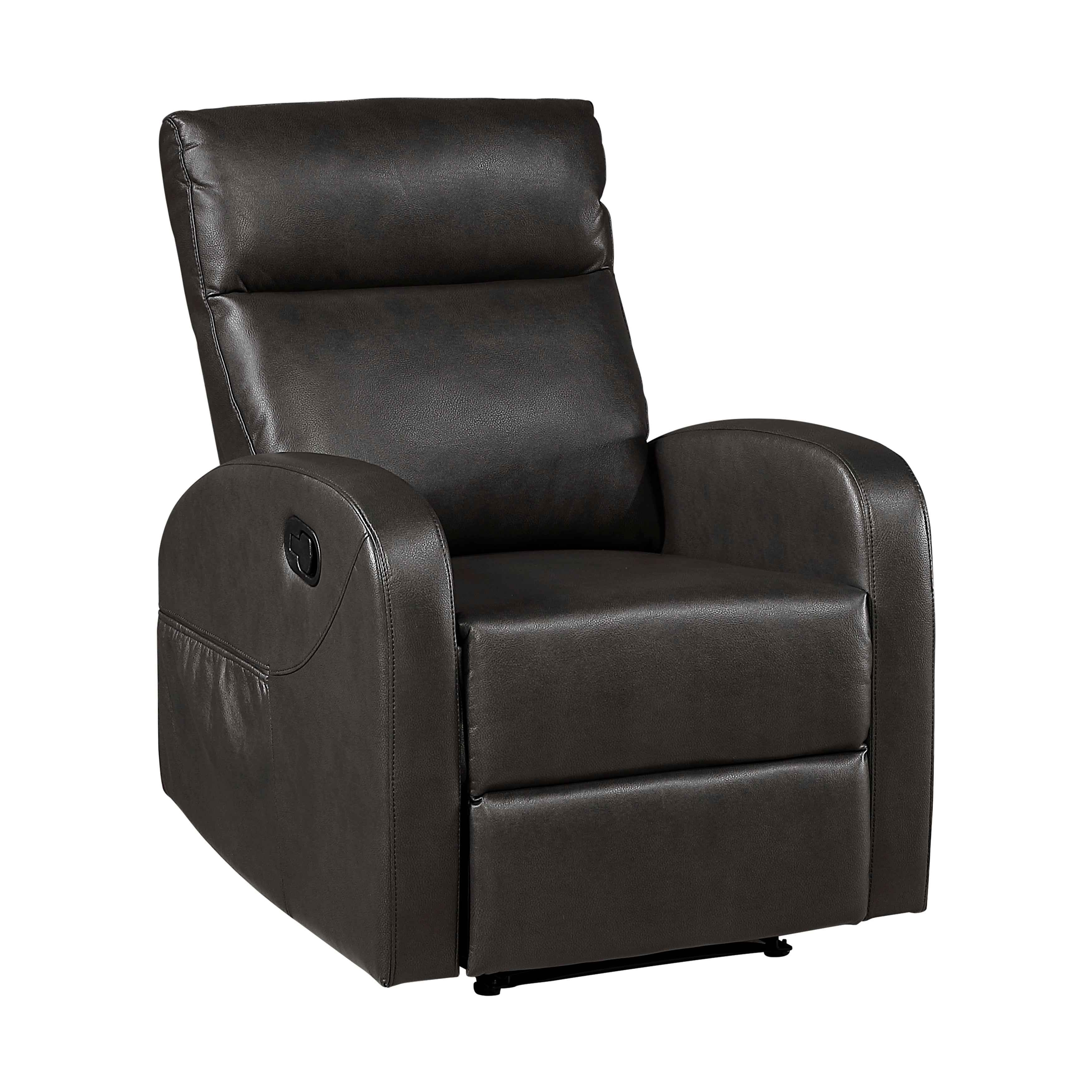 Allen Espresso Reclining Living Room Set - Image 11