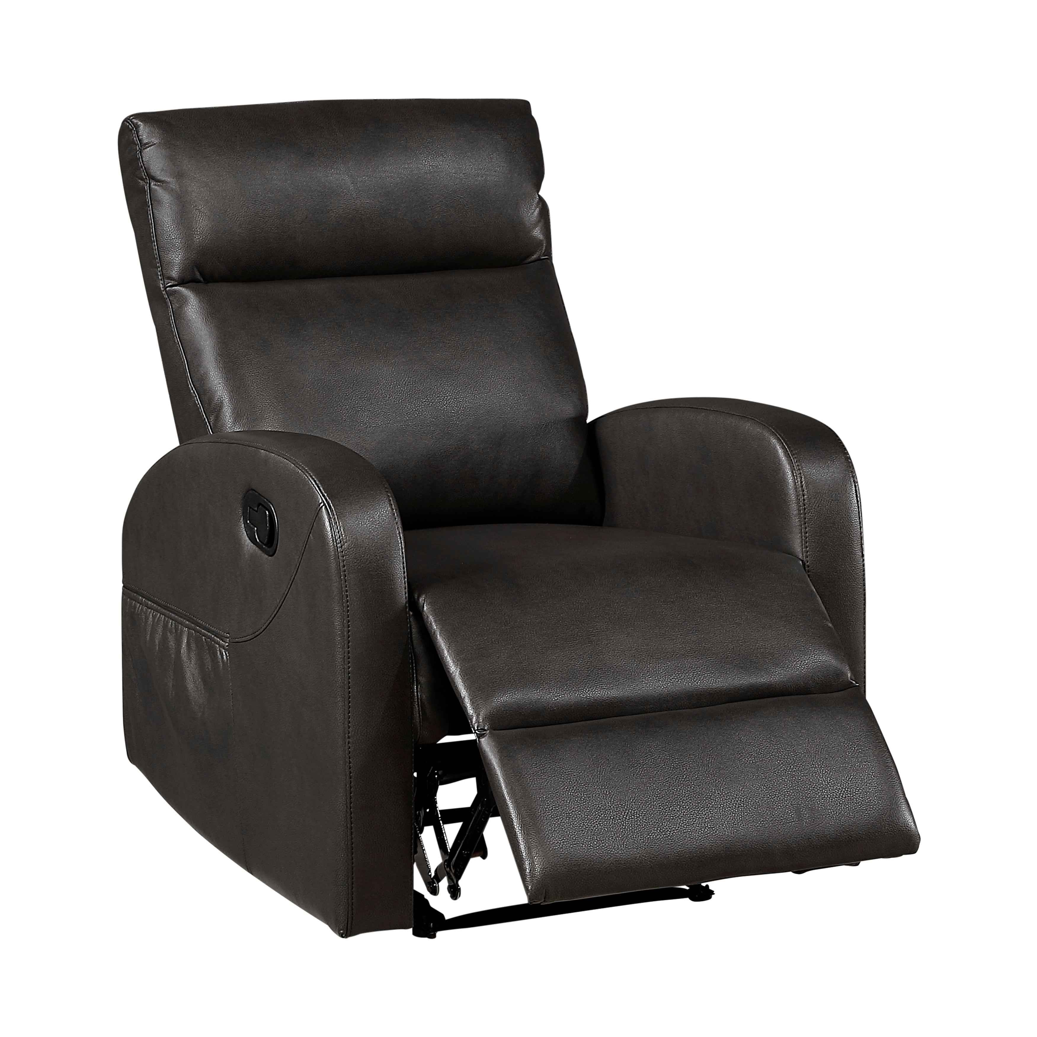 Allen Espresso Reclining Living Room Set - Image 15