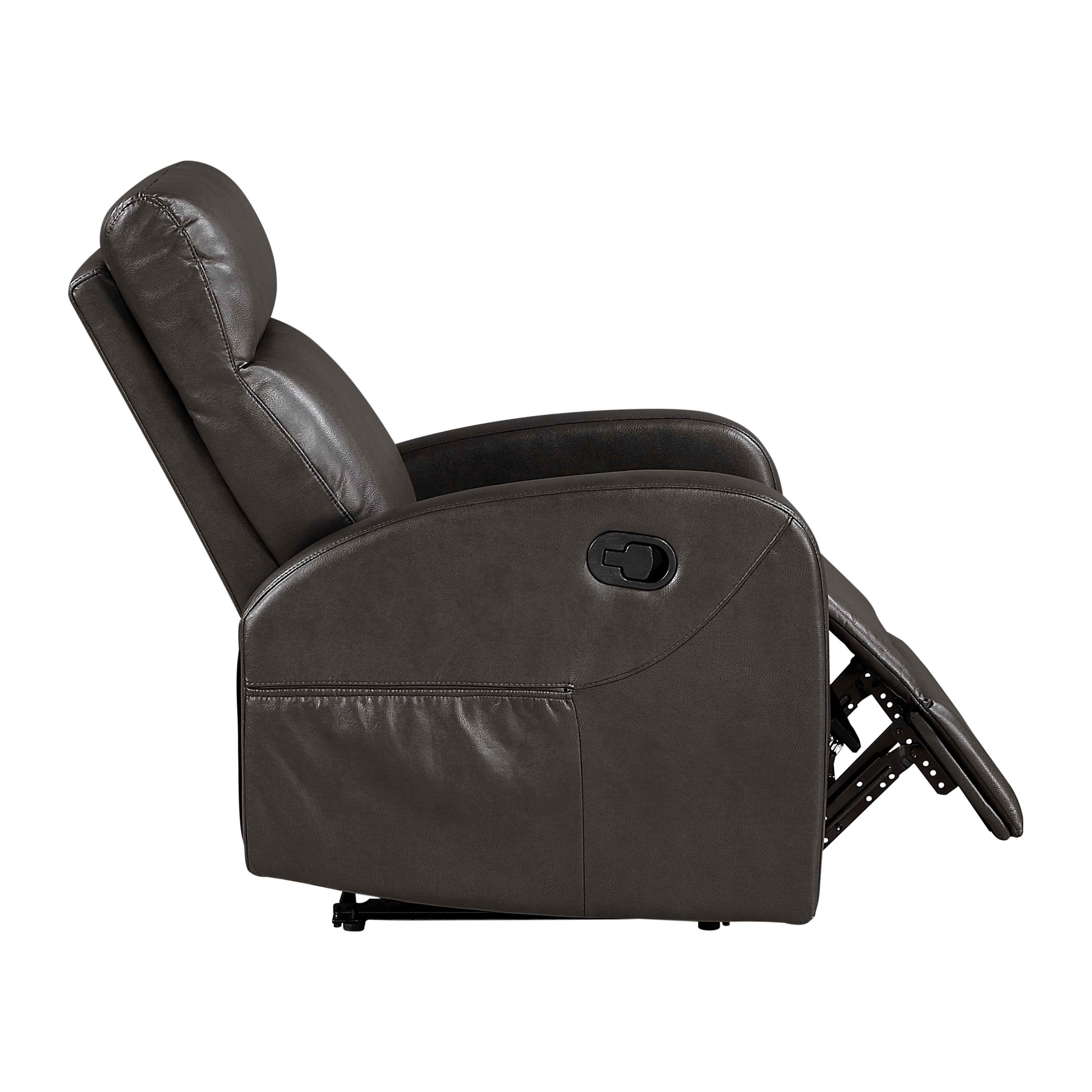 Allen Espresso Reclining Living Room Set - Image 17