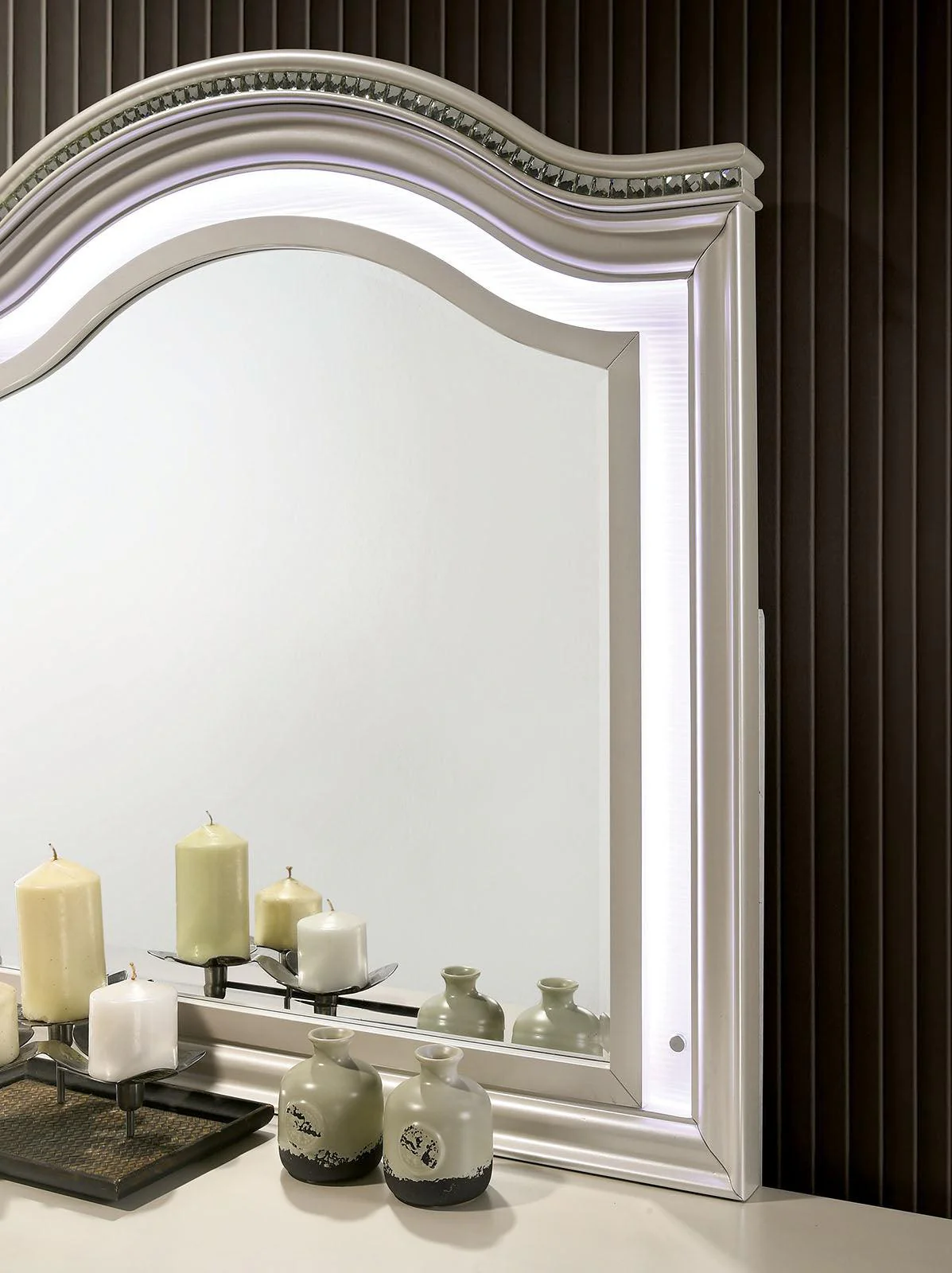 Allie Pearl White Dresser - Image 2