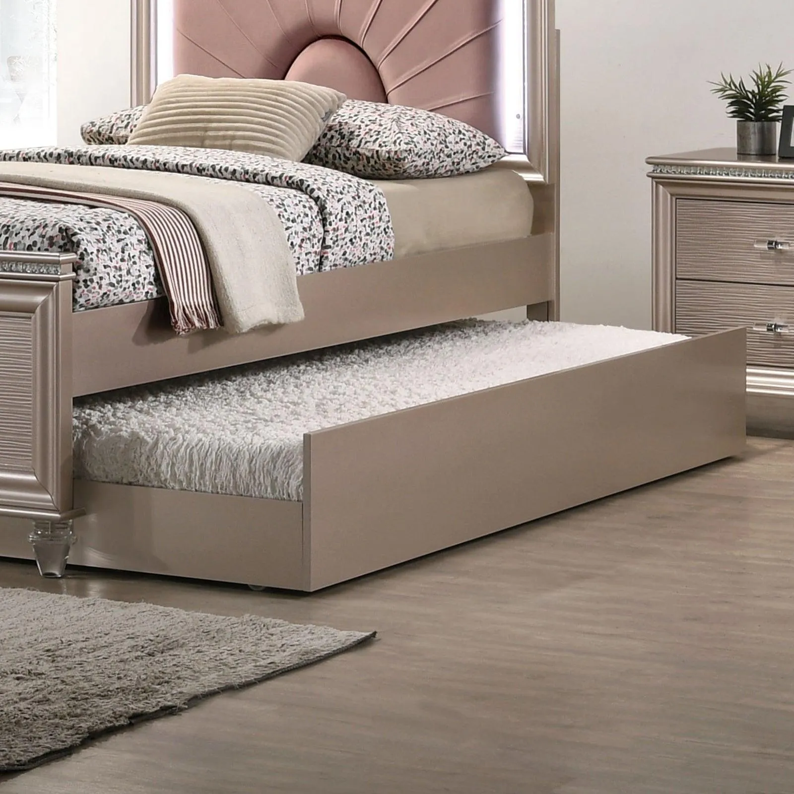 Allie Rose Gold Full Bed - Image 3