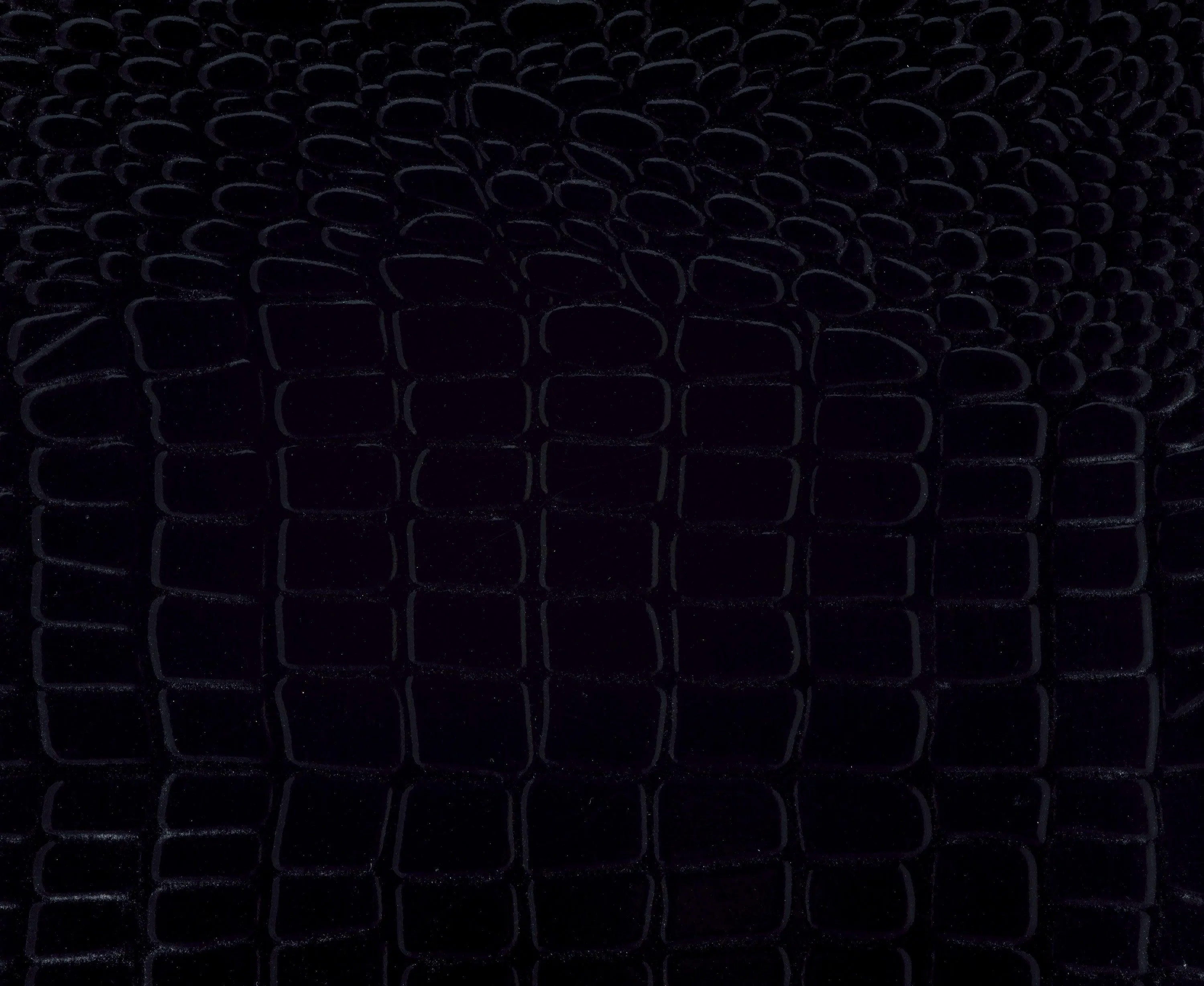 Allura Black King LED Upholstered Panel Bed - Image 5