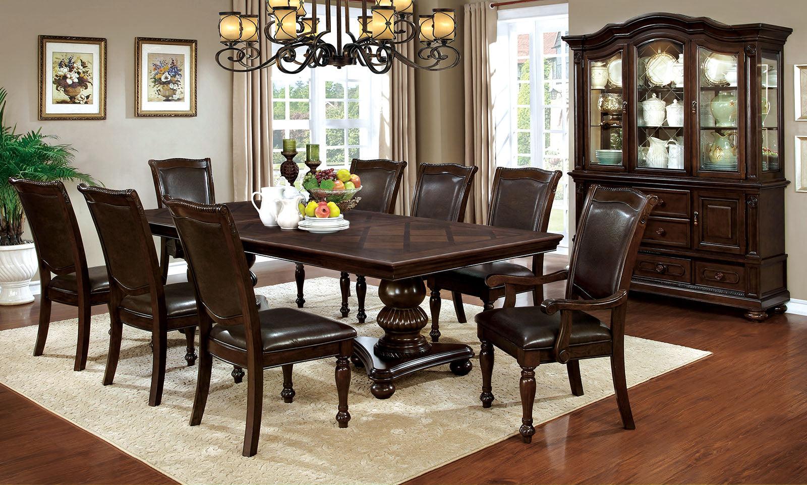 Alpena Brown Cherry Dining Table - Image 3