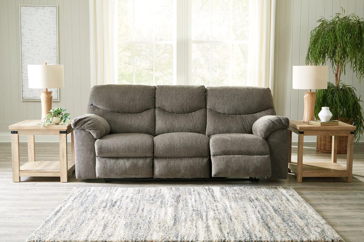 Alphons Putty Manual Reclining Sofa - Image 7