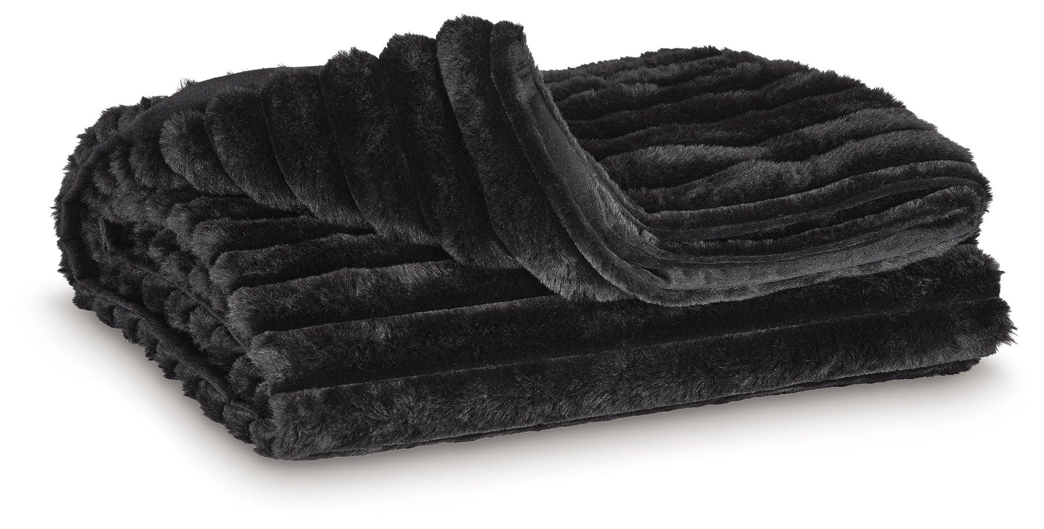 Alsonwell Black Throw