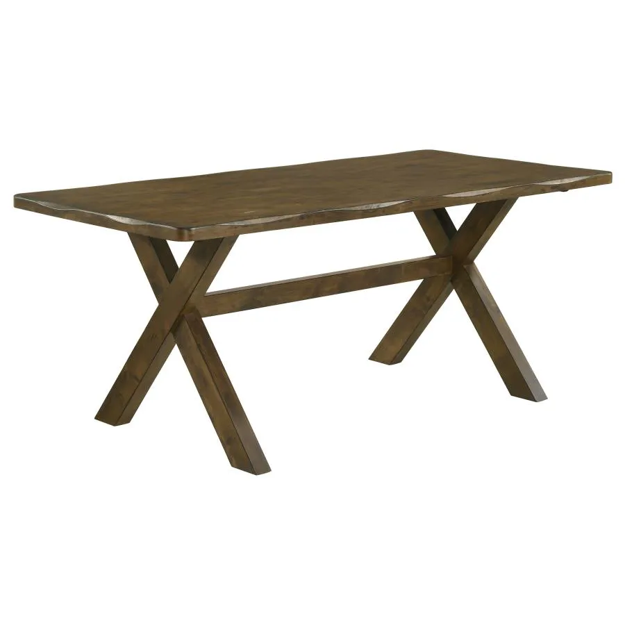 Alston Knotty Nutmeg/Gray 7-Piece Rectangular Dining Set - Image 3