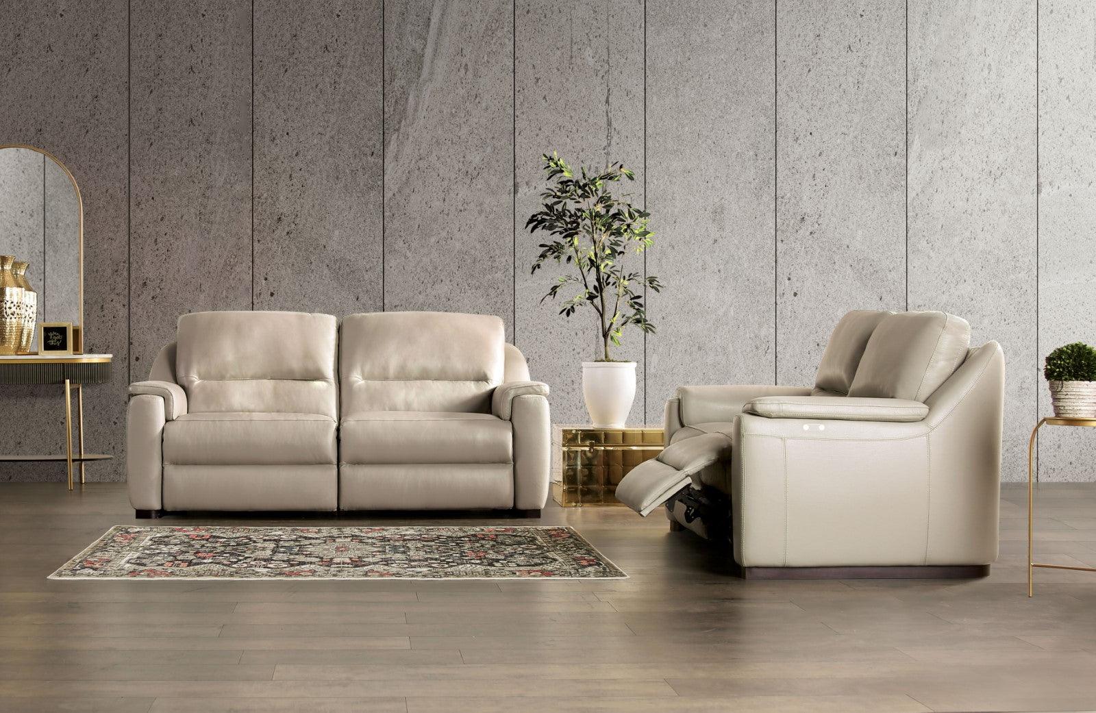 Altamura Taupe Power Loveseat - Image 2