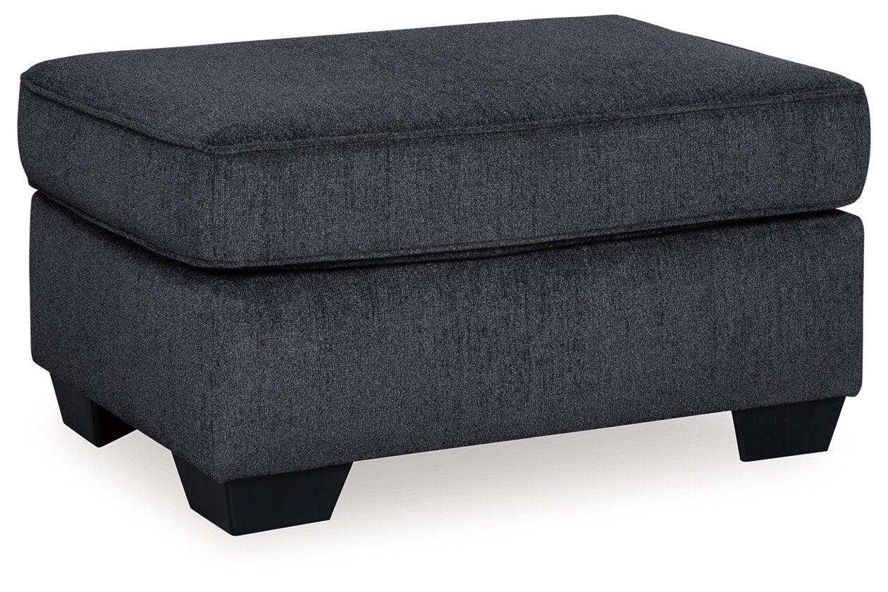 Altari Slate Chair and Ottoman - Image 3