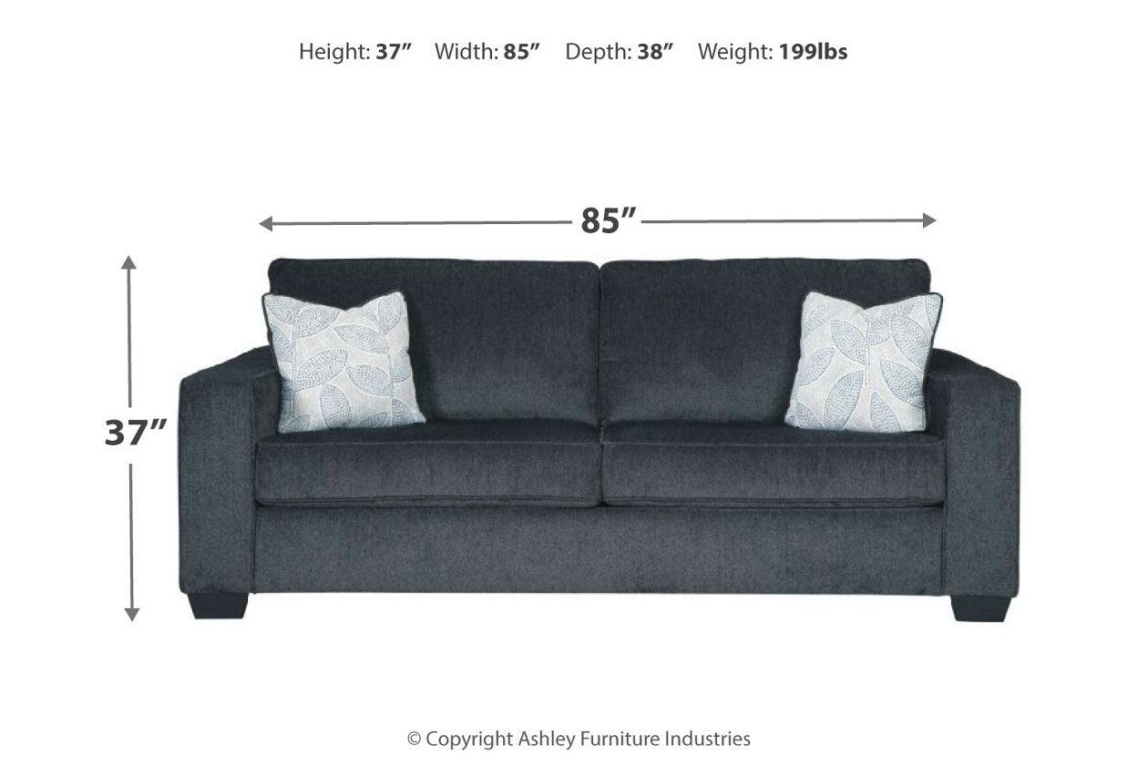 Altari Slate Queen Sofa Sleeper - Image 4