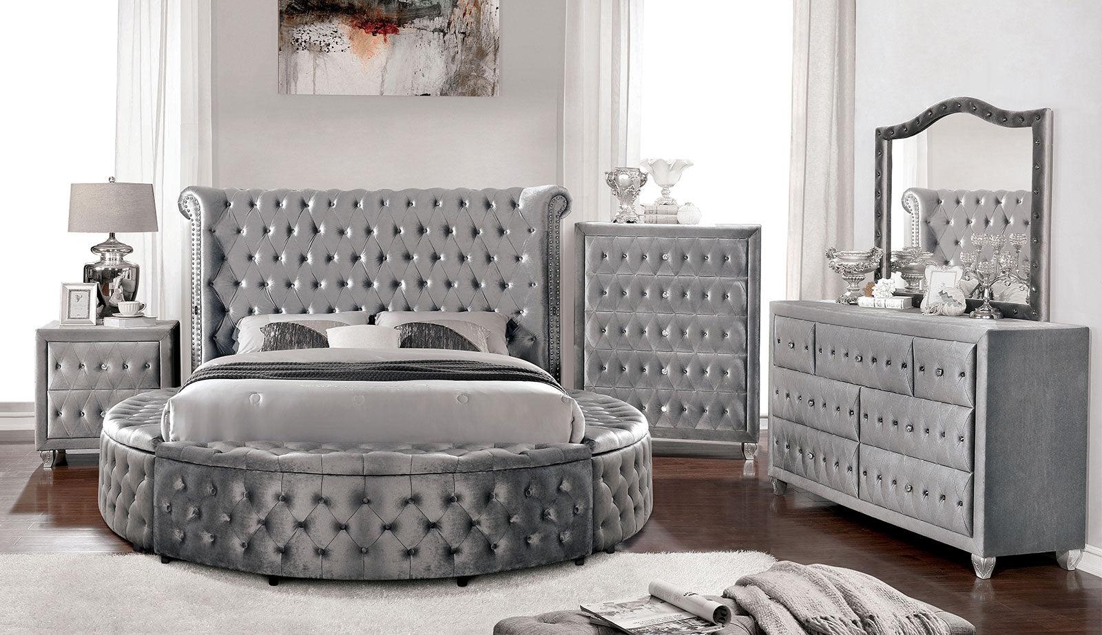 Alzir Gray Night Stand - Image 3