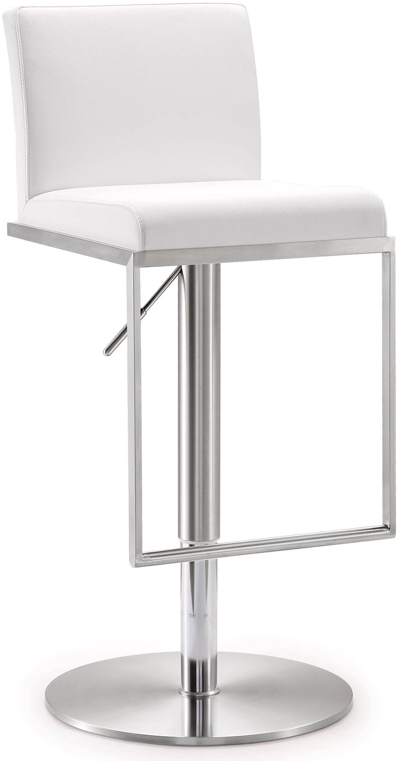 Amalfi Performance Vegan Leather Adjustable Stool - Image 10