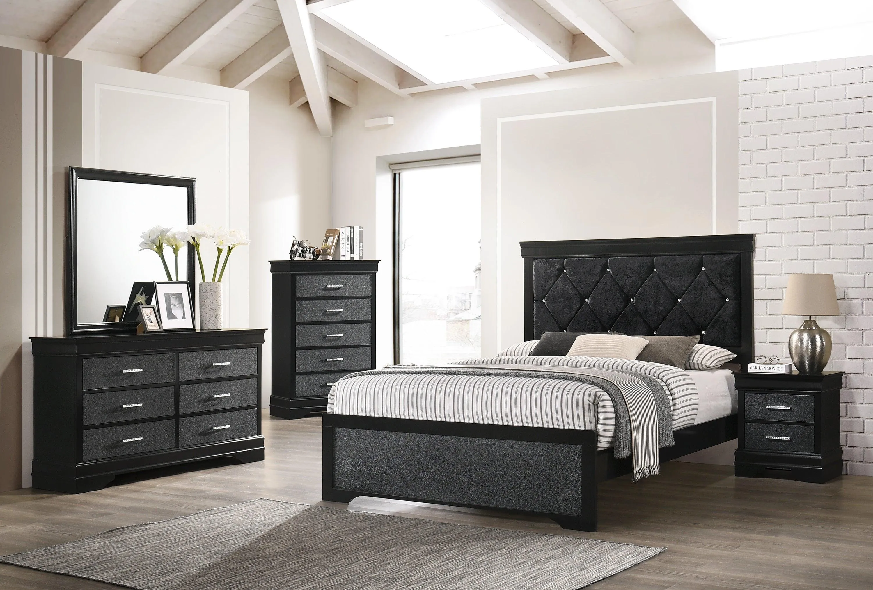 Amalia Black Dresser - Image 2