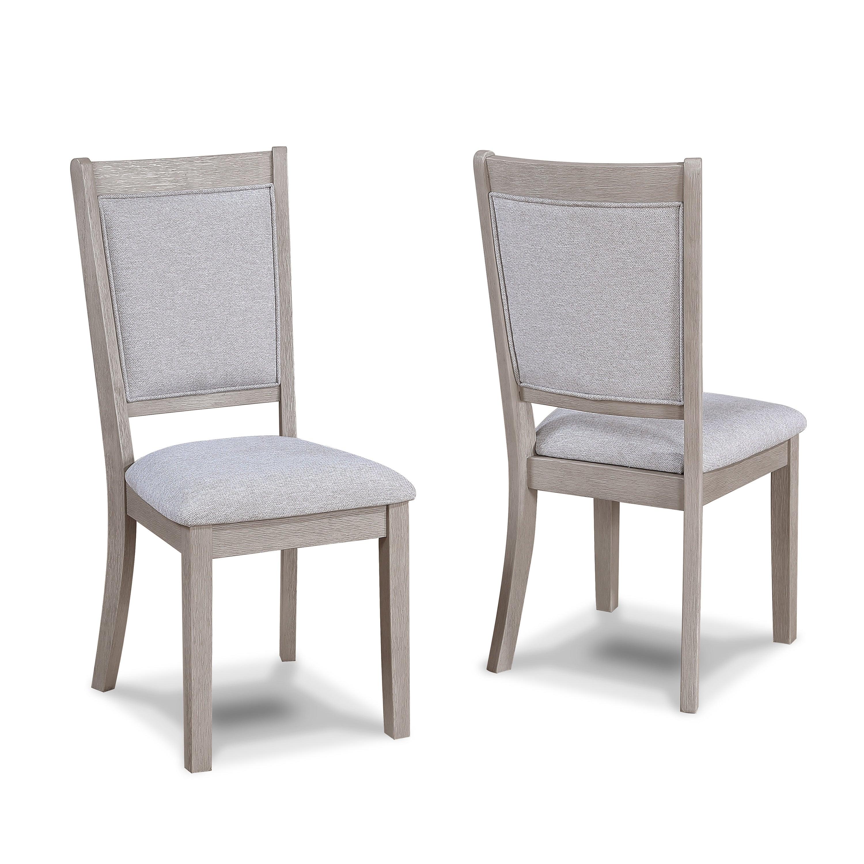 Amara Driftwood 5-Piece Round Dining Set - Image 3