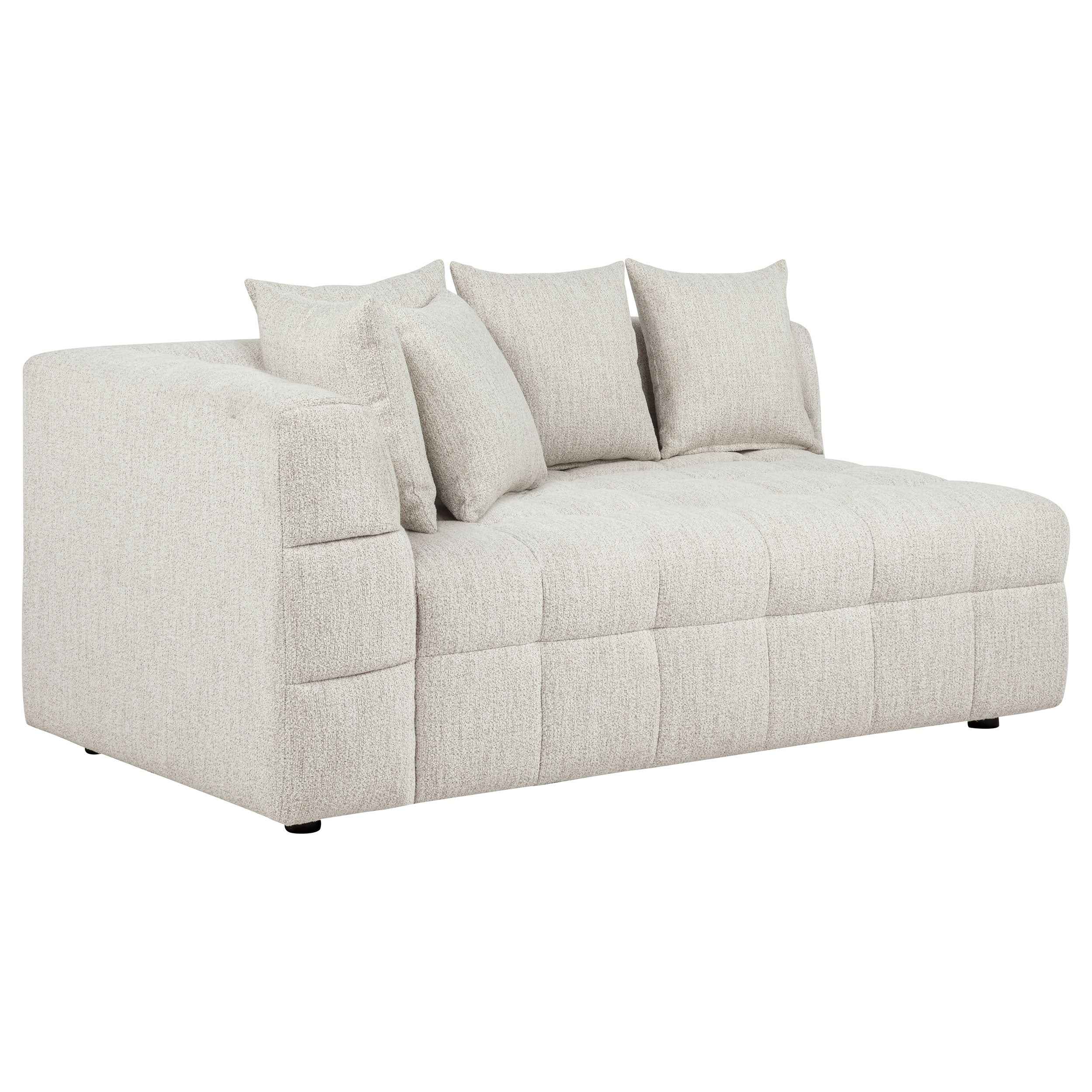 Amara Ivory 2-Piece Upholstered Sectional Sofa - Image 6