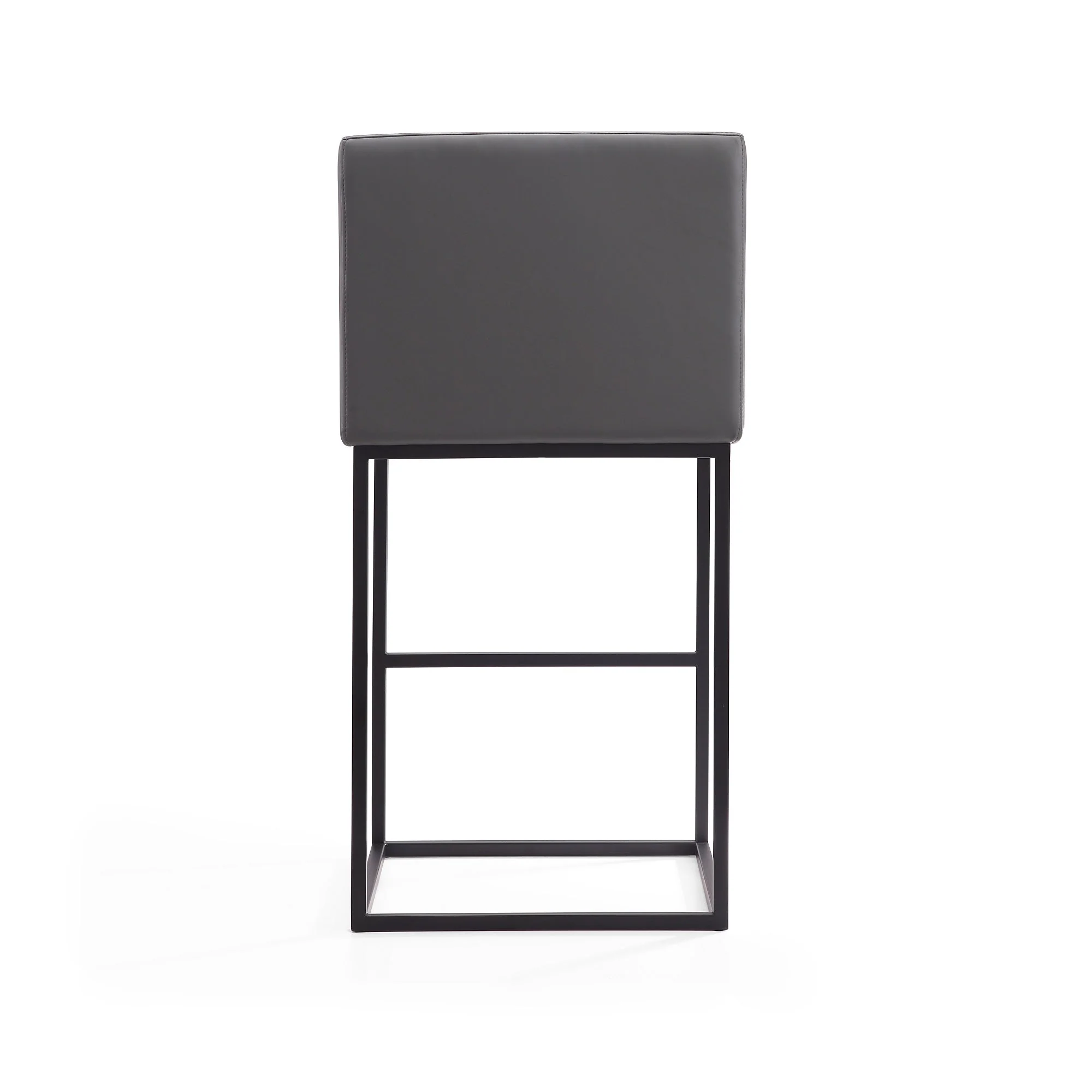 Ambassador Barstool in Grey and Black (set of 2) - Image 8
