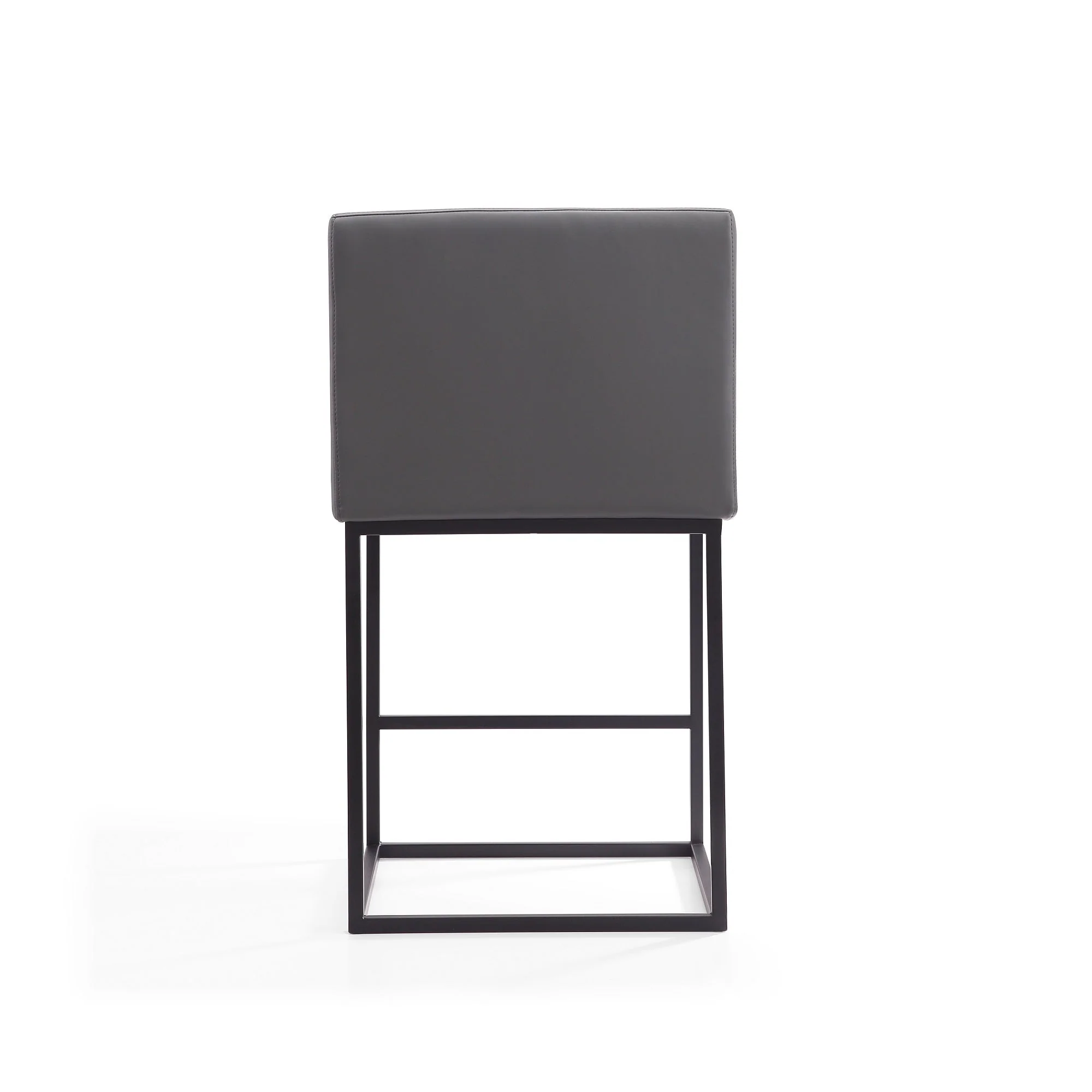 Ambassador Counter Stool in Grey and Black (set of 2) - Image 8