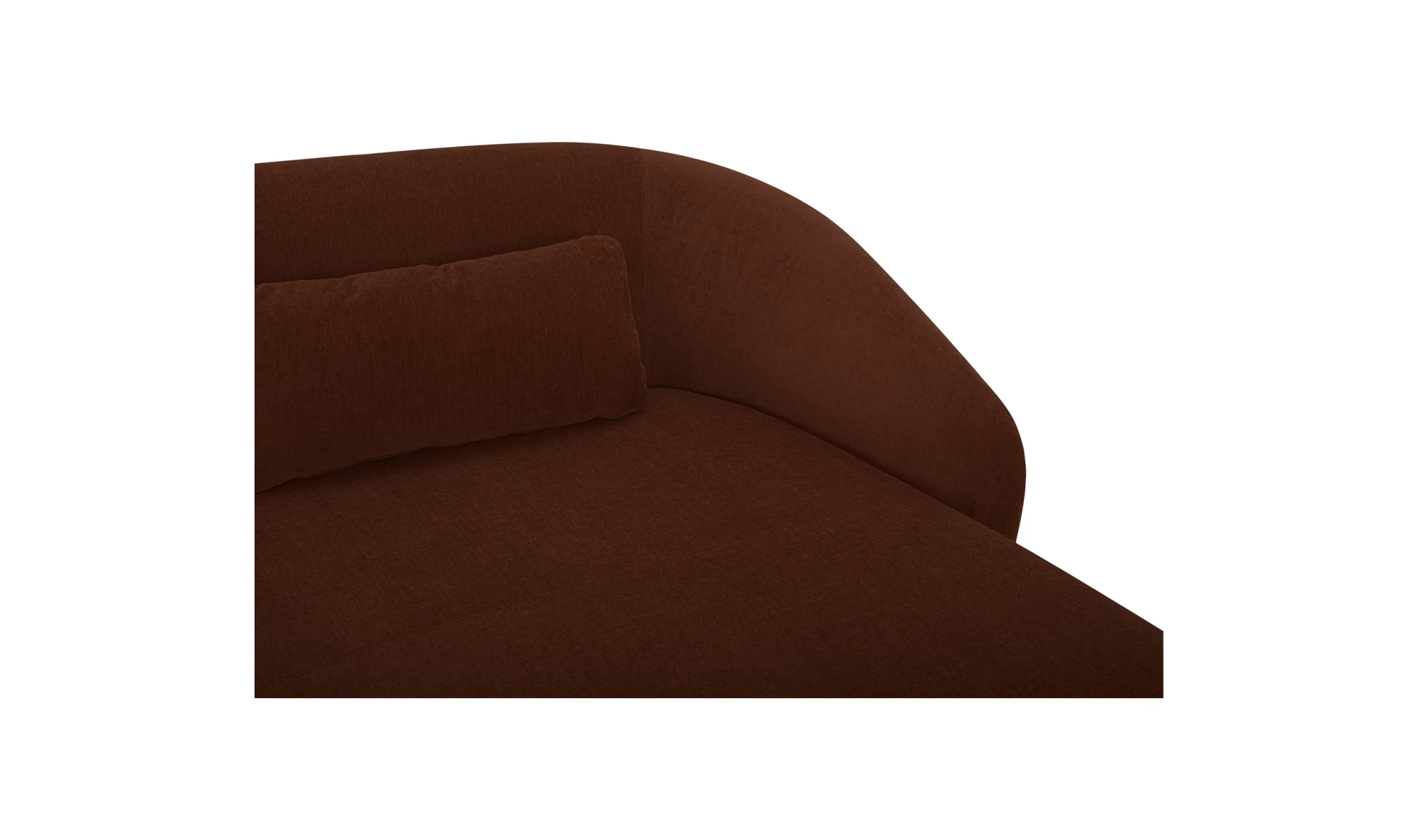 Amelia Right Arm Facing Chaise - Chestnut - Image 4