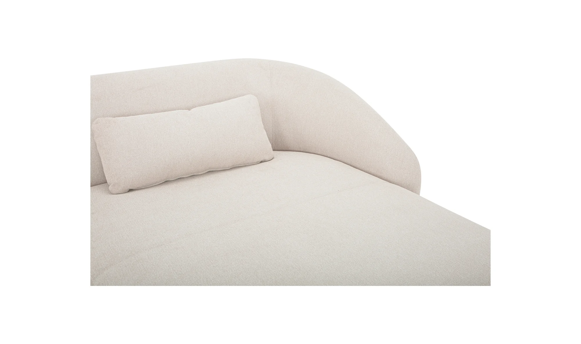 Amelia Right Arm Facing Chaise - Warm White - Image 5