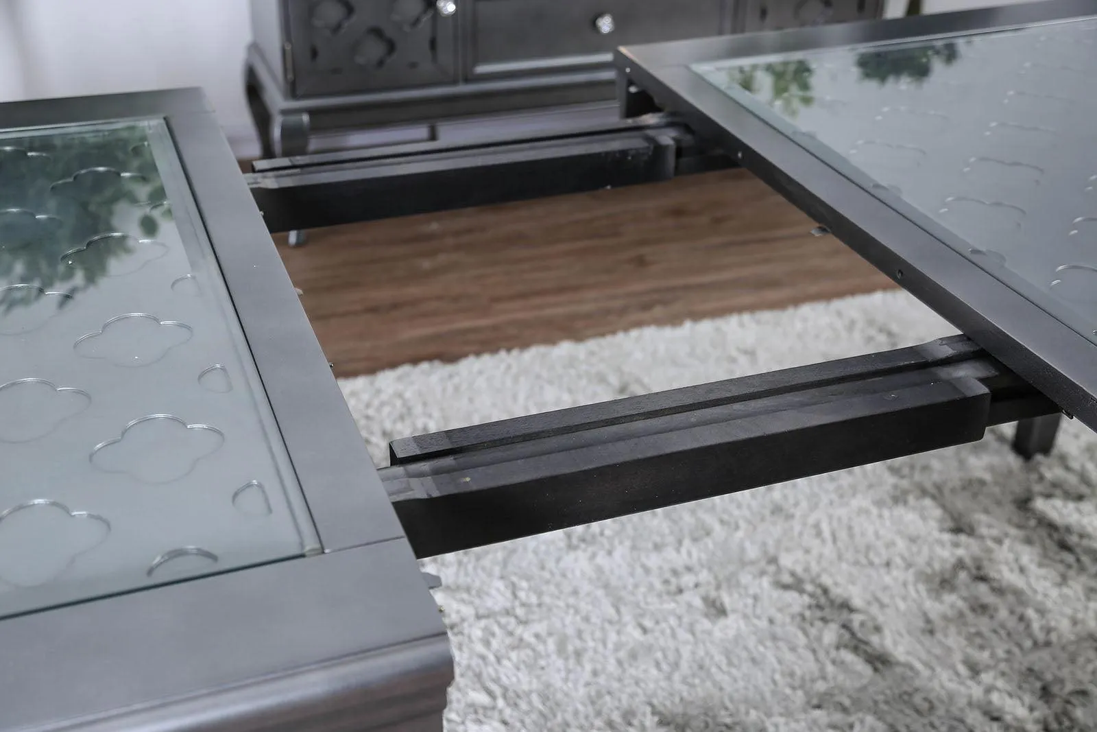 Amina Champagne Dining Table - Image 3