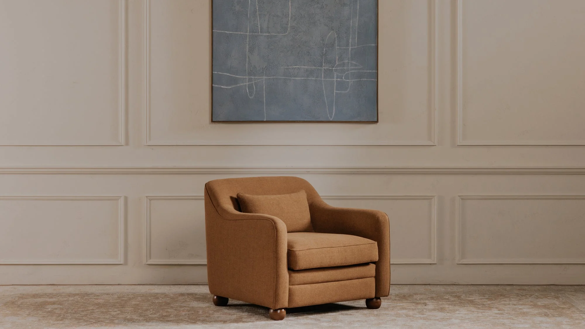 Amira Accent Chair Rust - Image 2