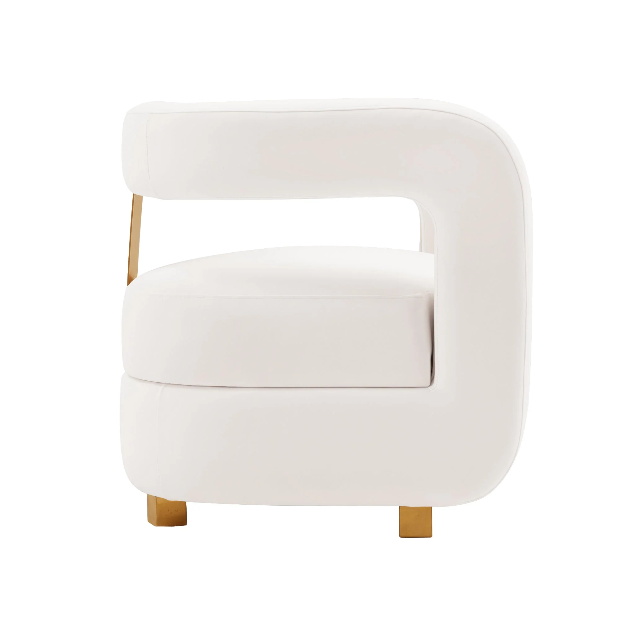 Amirah Accent Chair in White (set of 2) - Image 4