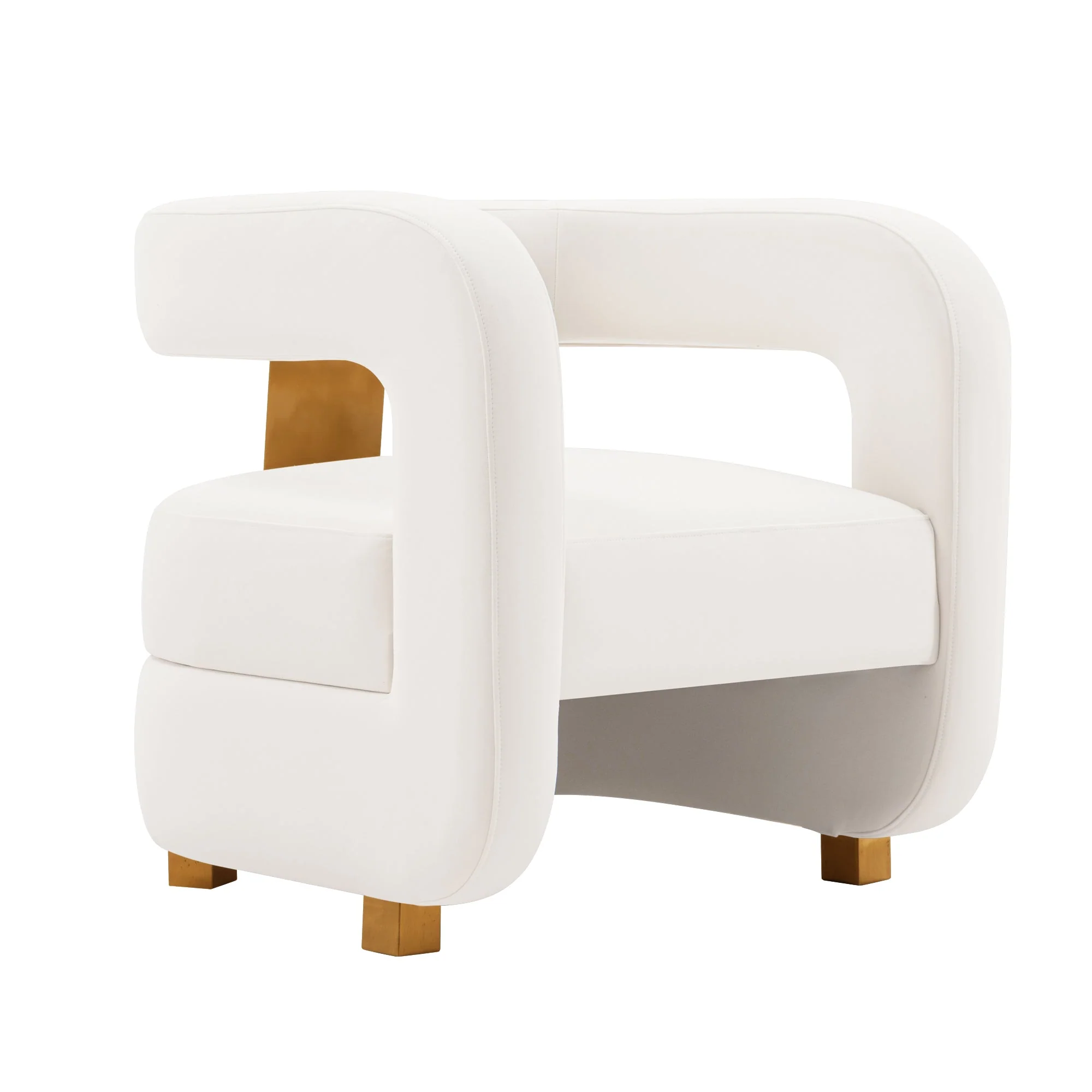 Amirah Accent Chair in White (set of 2) - Image 9