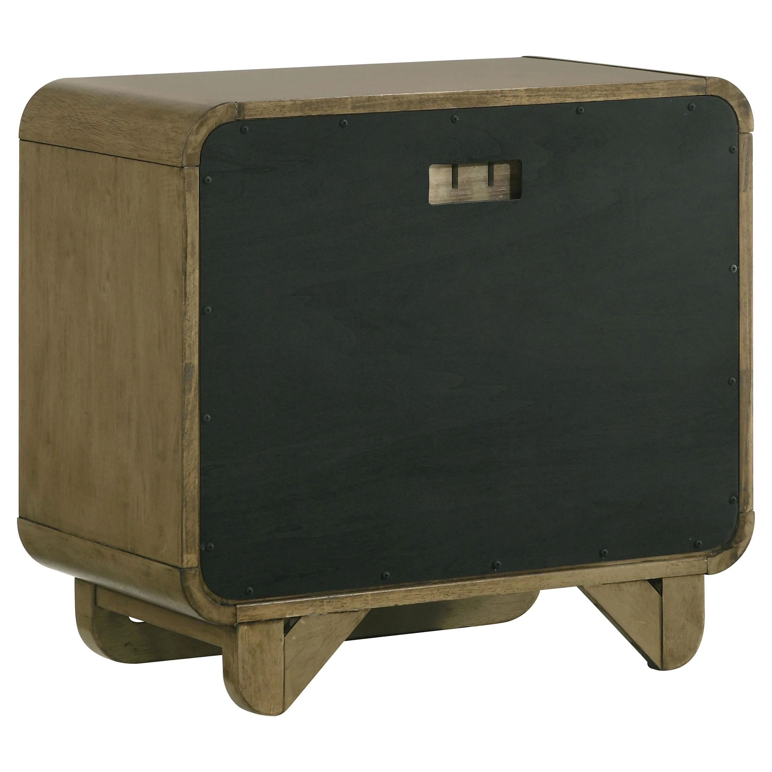 Amsbury Nutmeg 2-Drawer Nightstand - Image 5