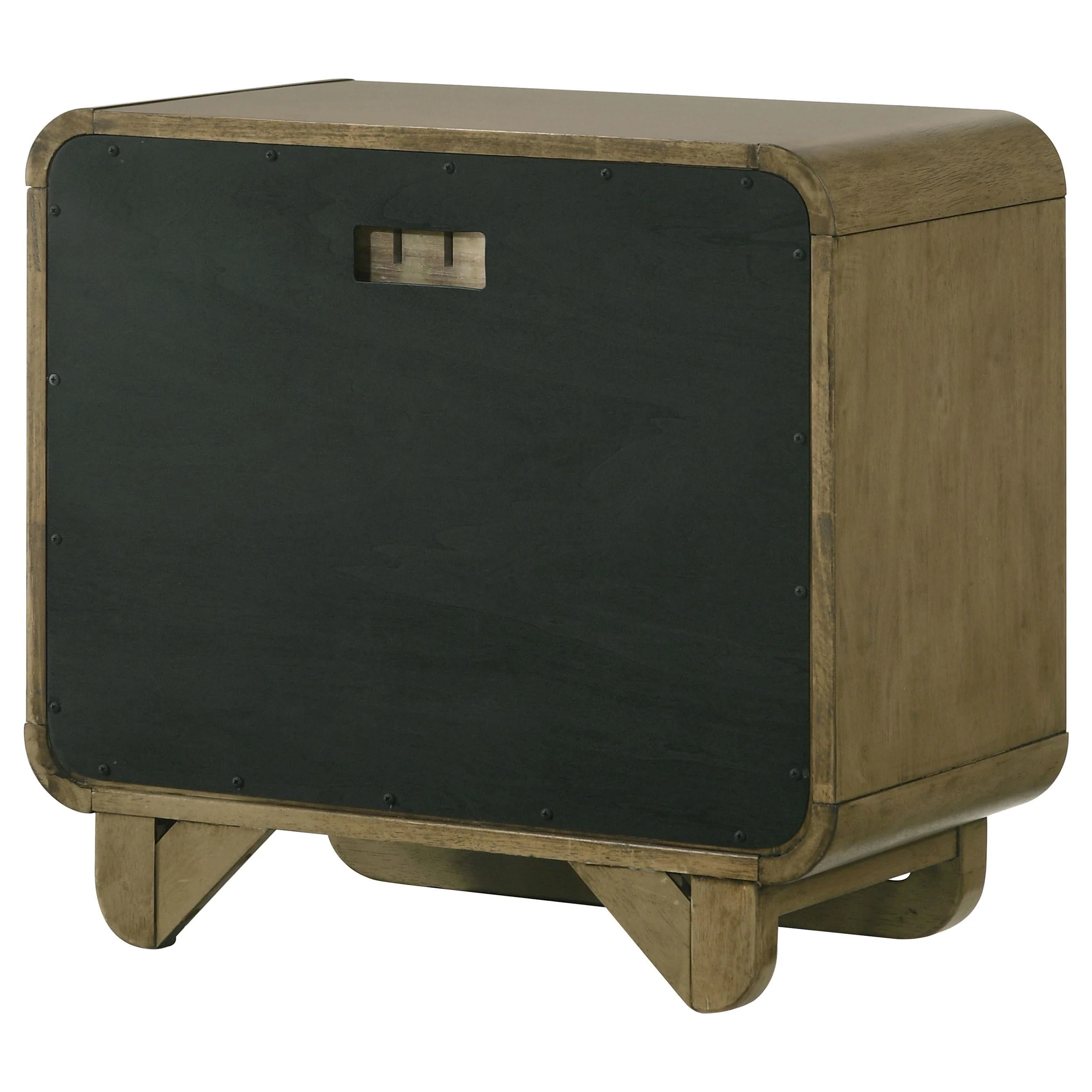 Amsbury Nutmeg 2-Drawer Nightstand - Image 7
