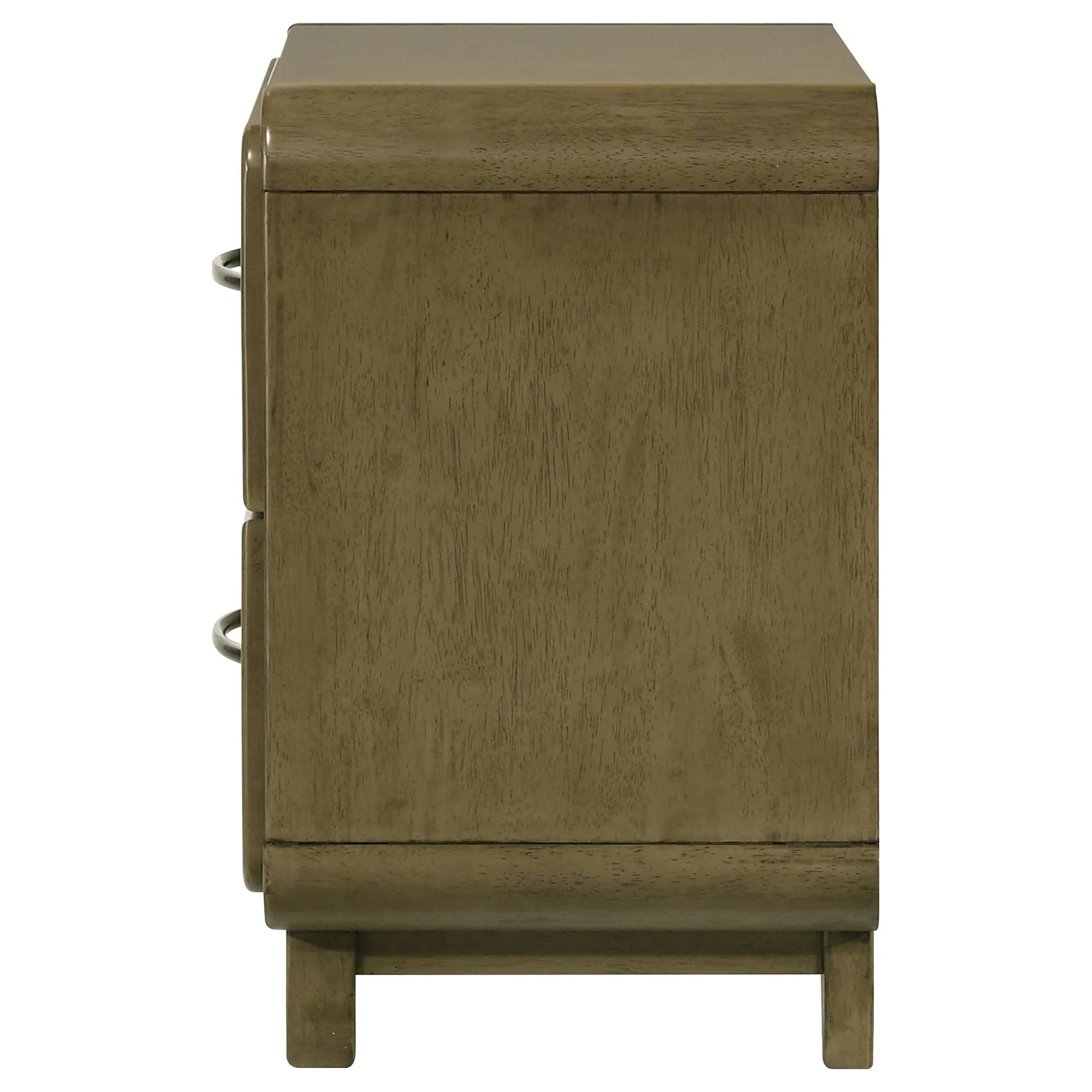 Amsbury Nutmeg 2-Drawer Nightstand - Image 9