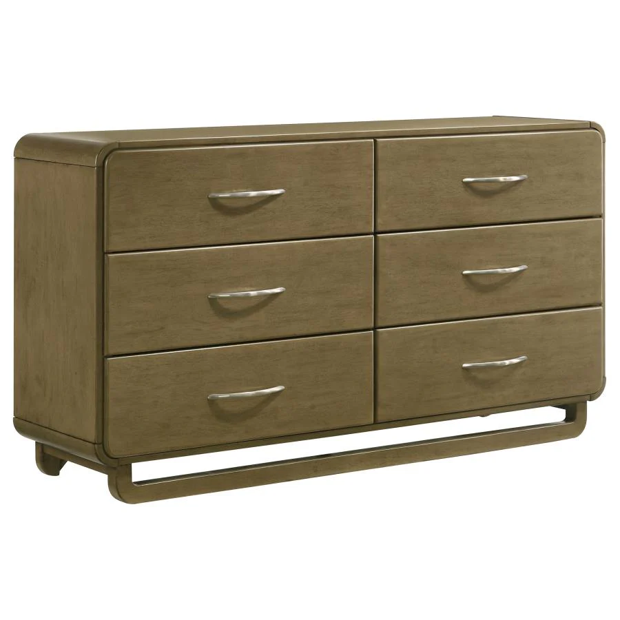 Amsbury Nutmeg 4-piece Queen Bedroom Set - Image 7