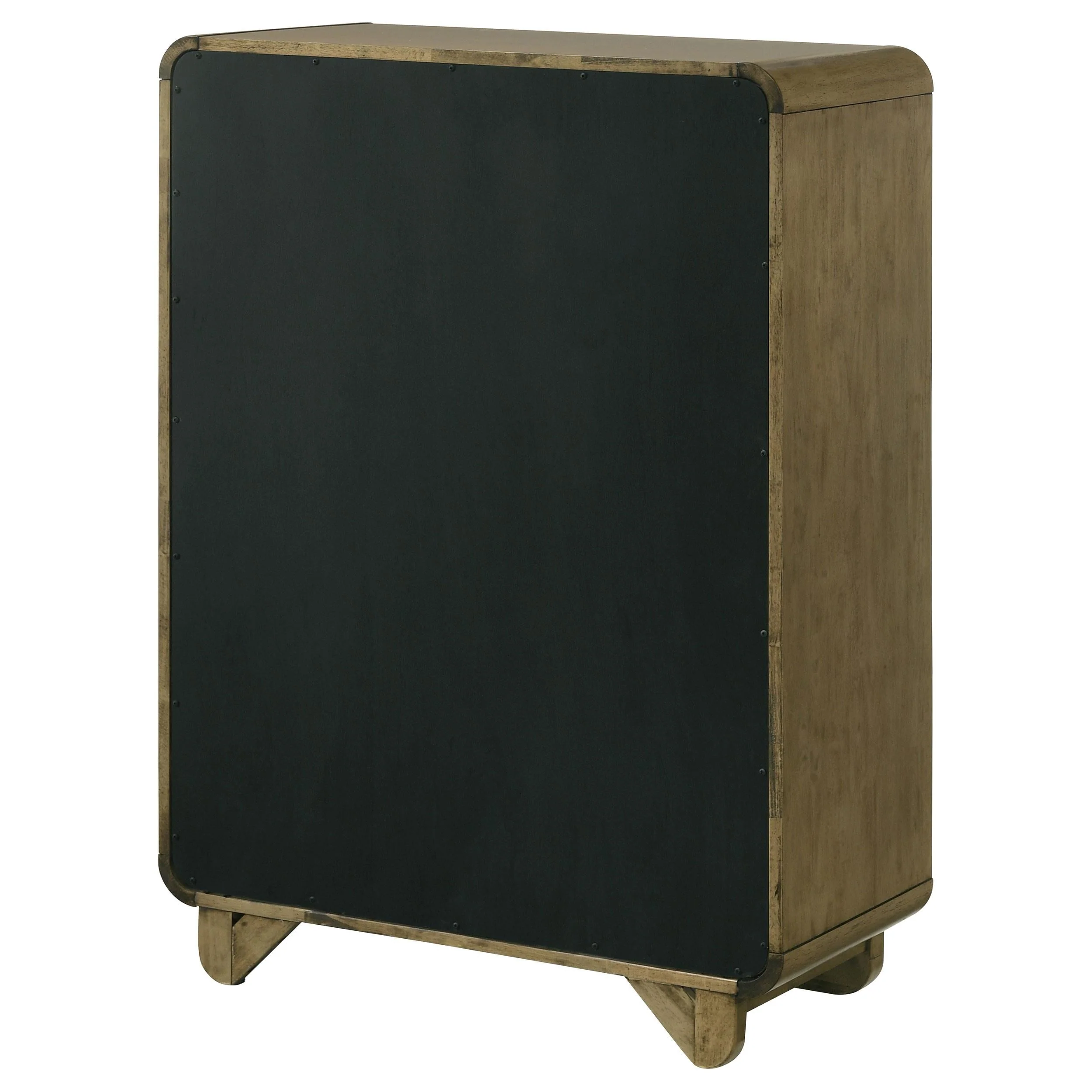 Amsbury Nutmeg 5-Drawer Chest - Image 7