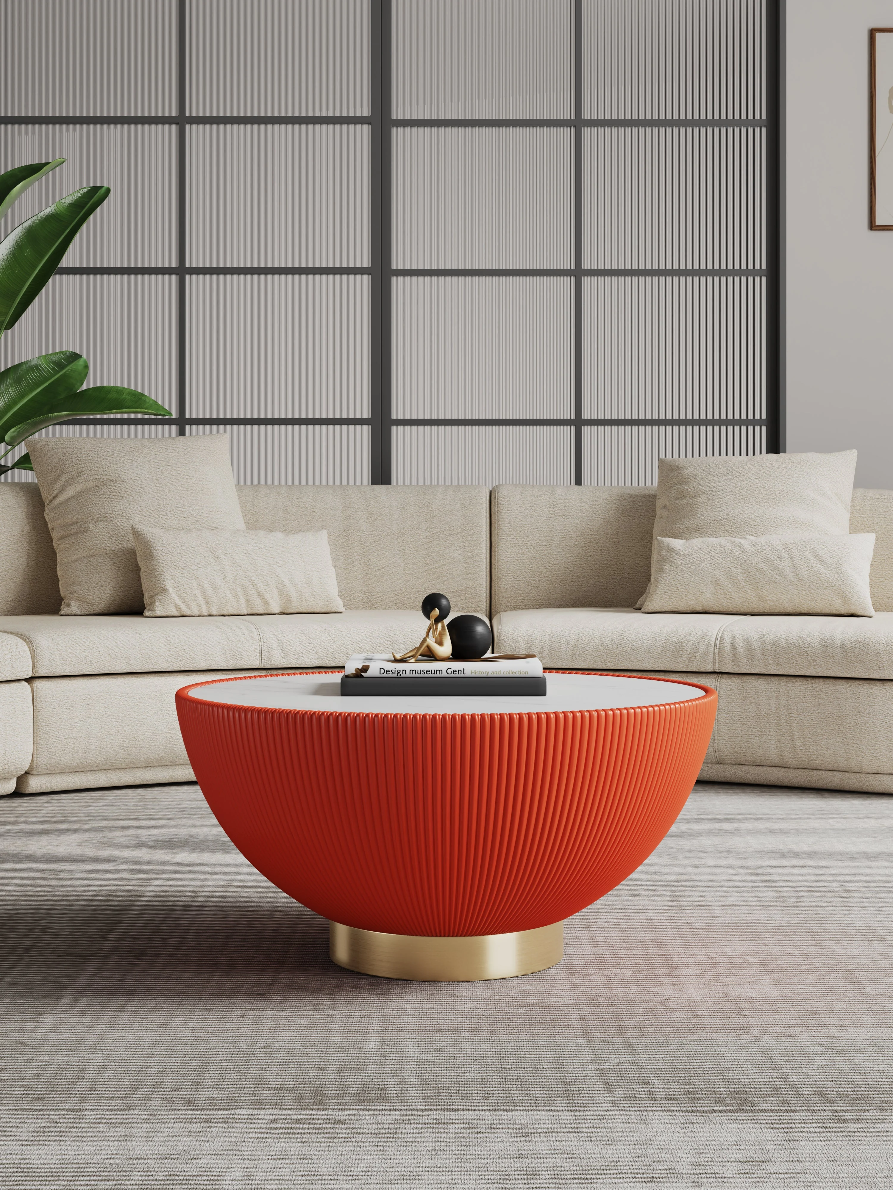 Anderson Coffee Table in Orange - Image 2