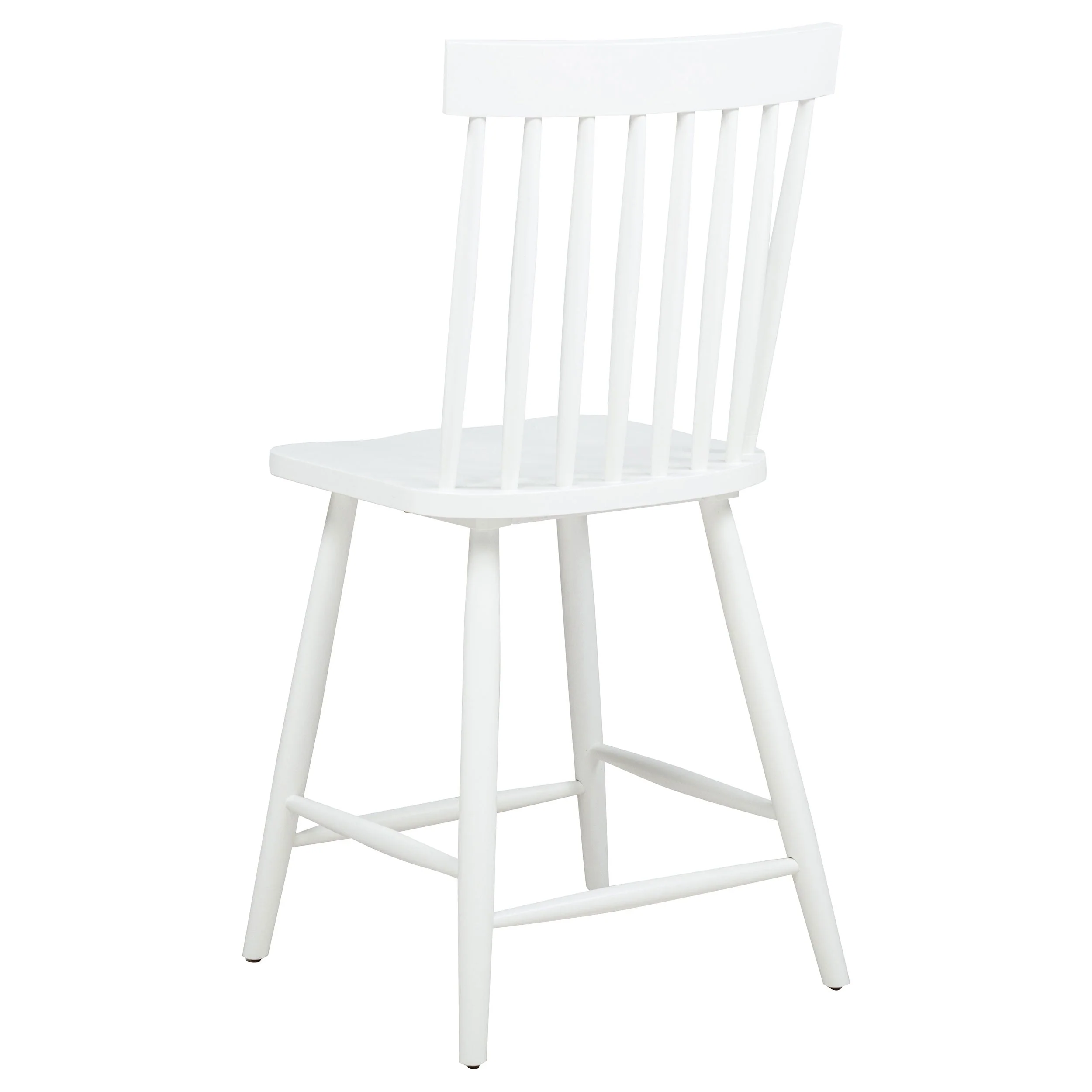 Andrews White/Light Ash 5-piece Round Counter Dining Set - Image 8