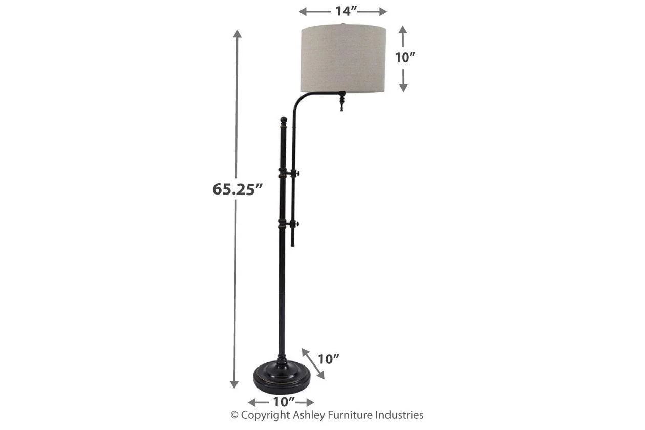 Anemoon Black Floor Lamp - Image 3