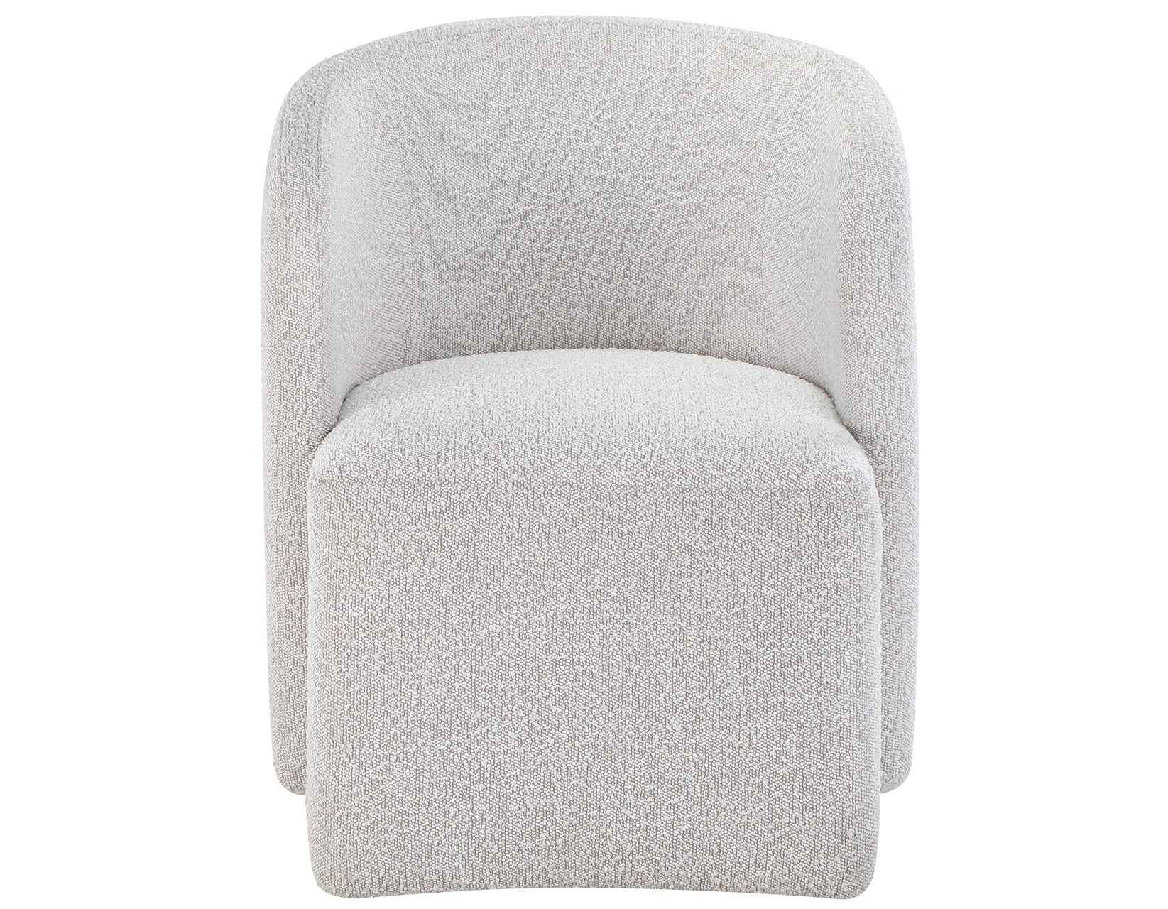 Annie Cotton Barrel Chair w/Casters, Set of 2 - Image 2